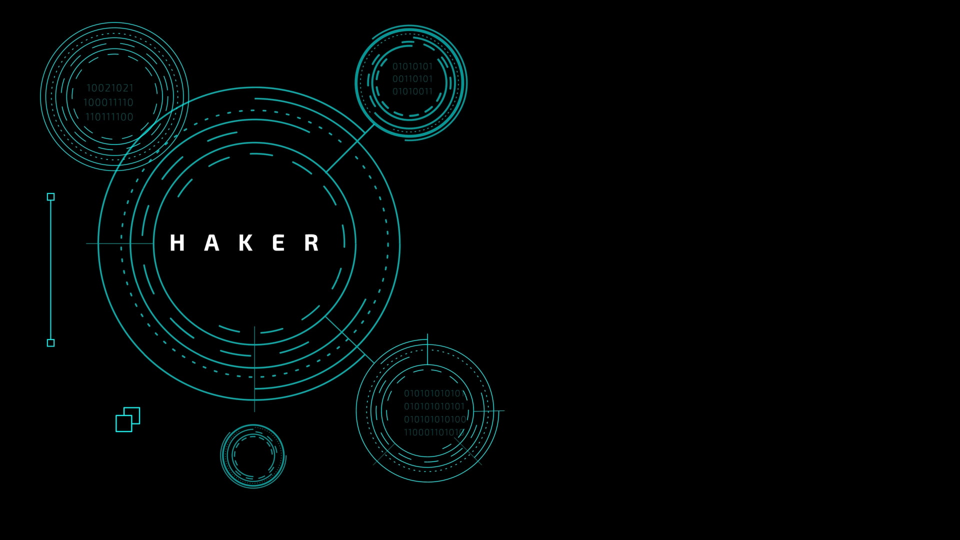 hacking, black background, binary