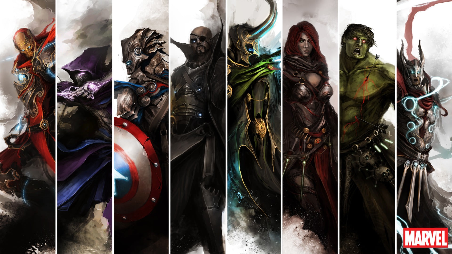Marvel Characters collage wallpaper, Marvel poster, Marvel Comics