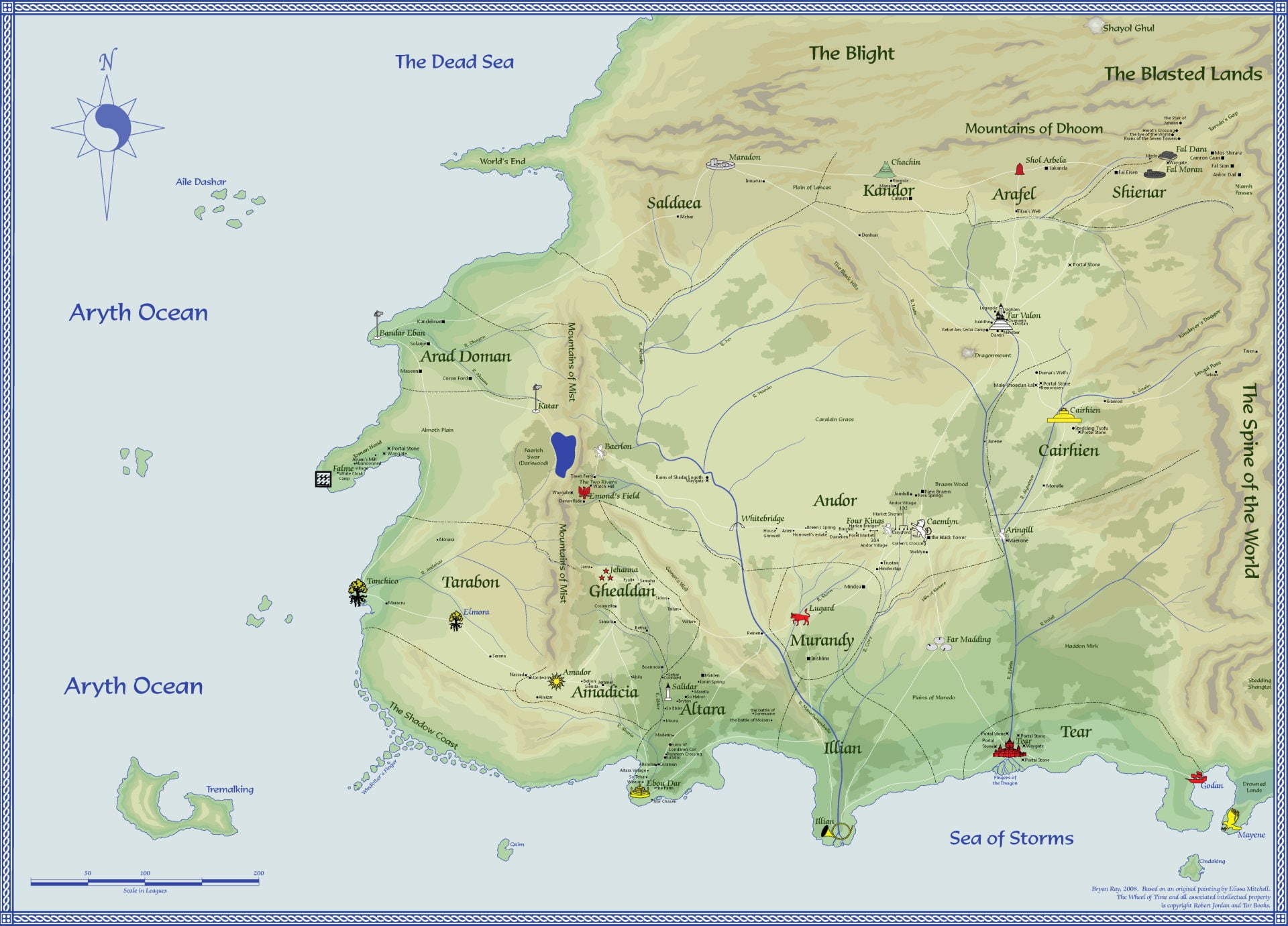 Fantasy, Map