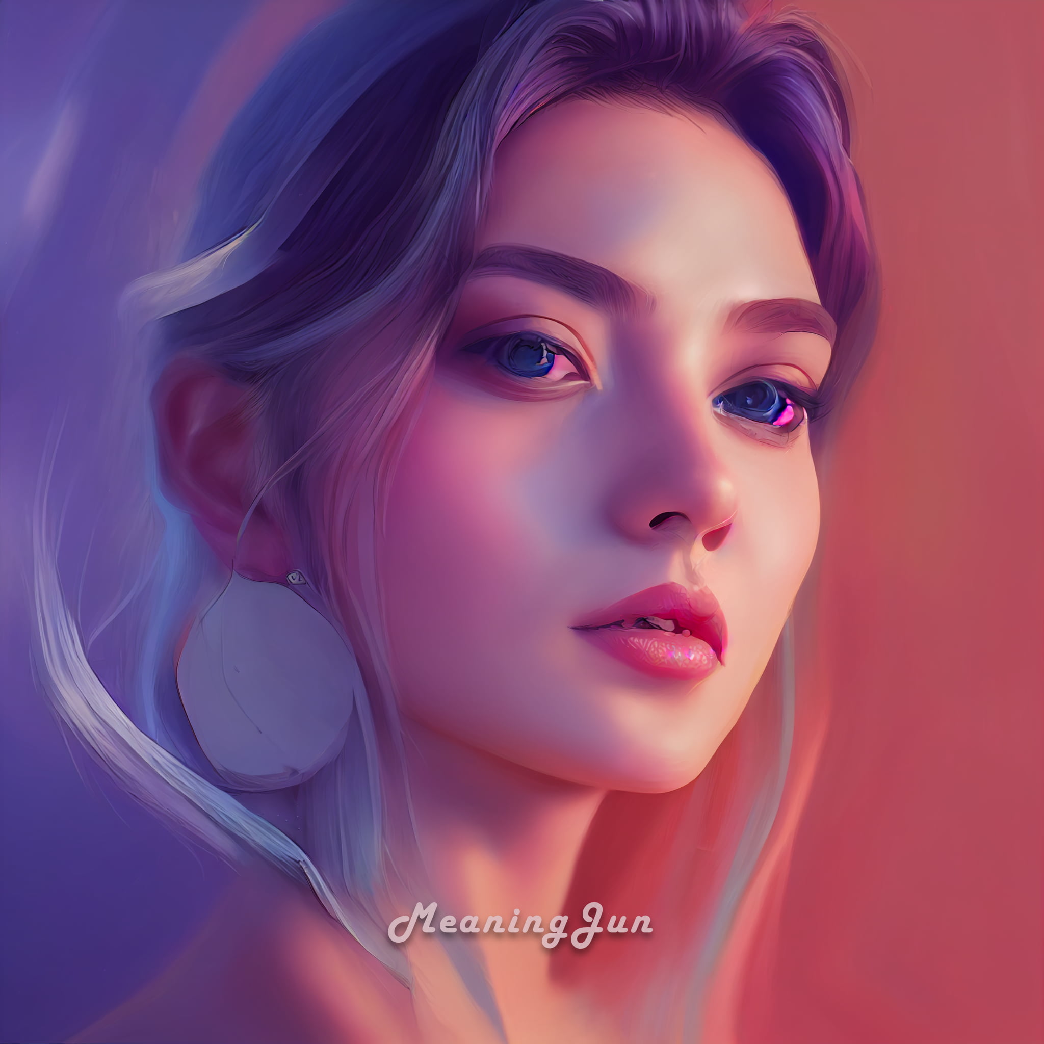 Free download | HD wallpaper: AI art, people, MeaningJun, Midjourney AI ...