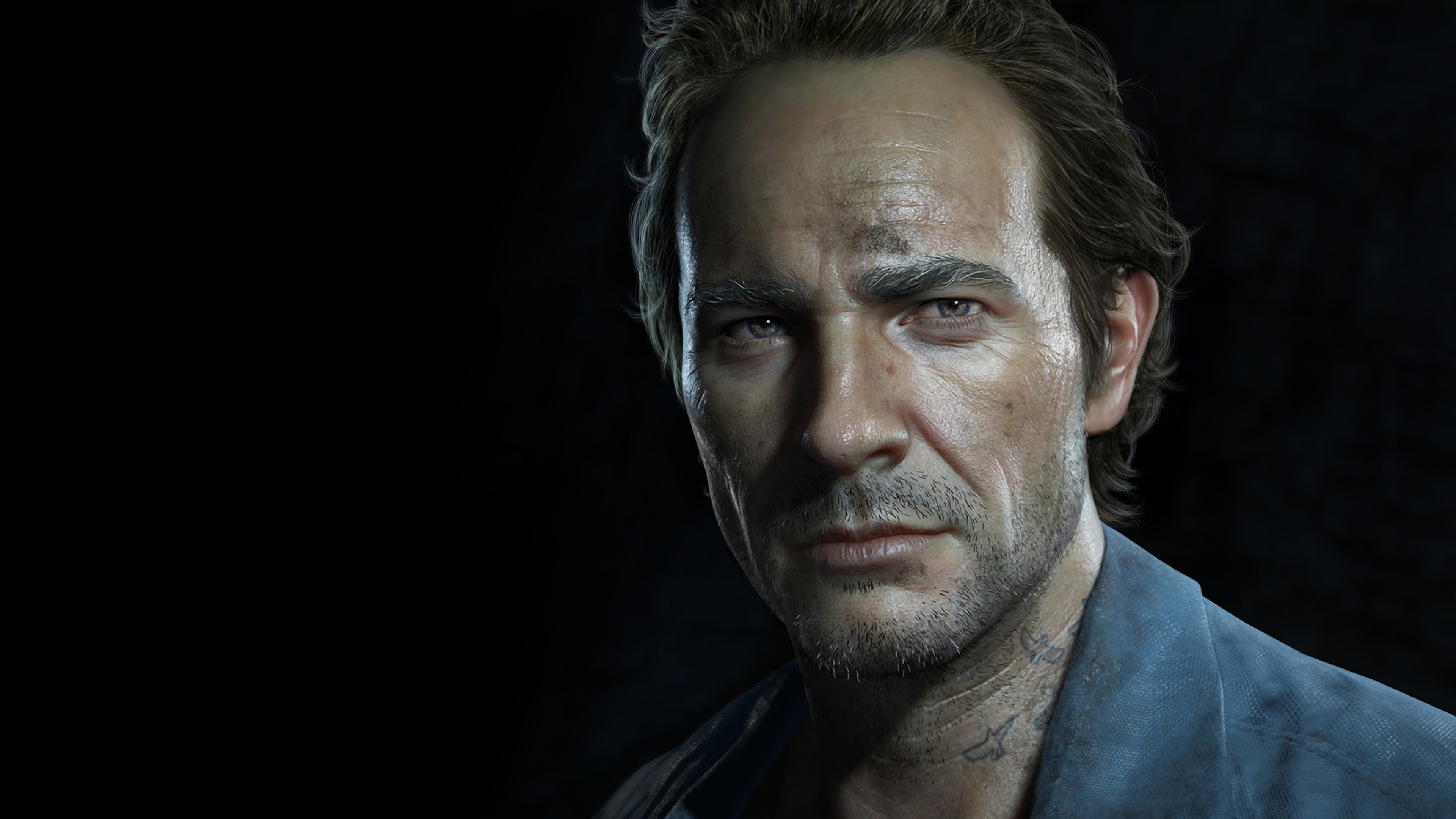 uncharted, Uncharted 4: A Thief's End, Samuel Drake, headshot