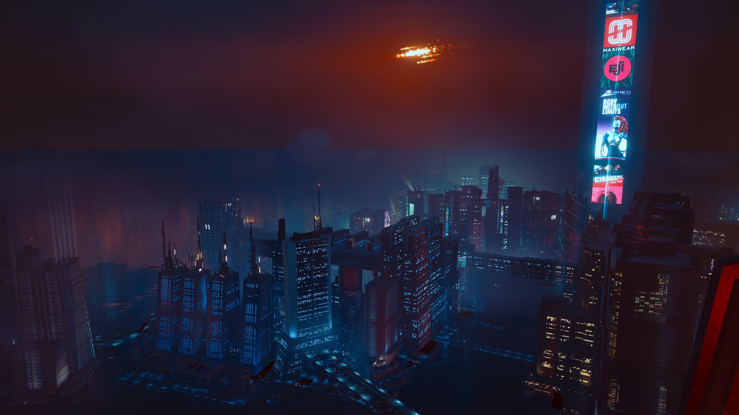 Cyberpunk 2077, city