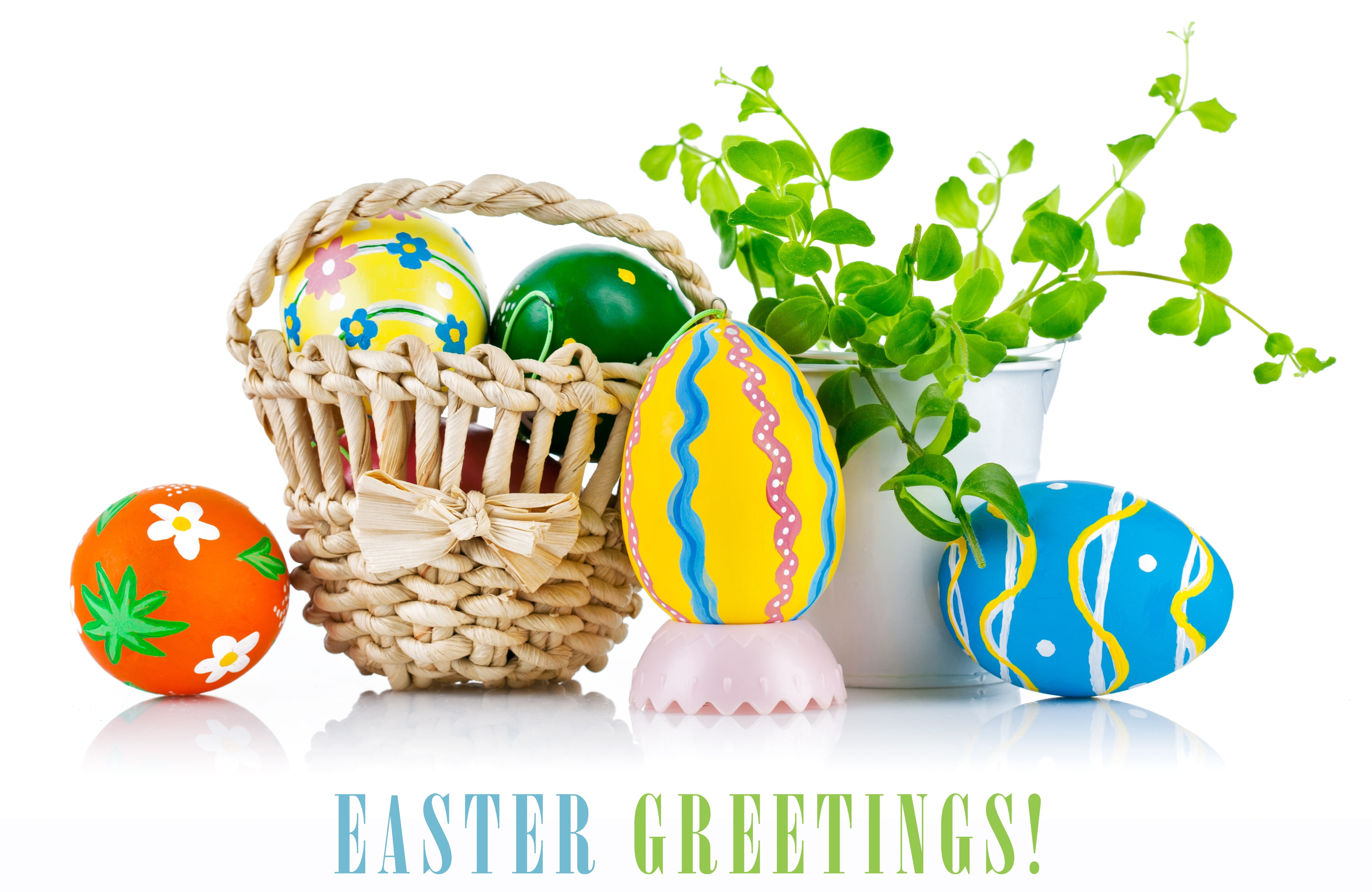 eggs, Easter, basket