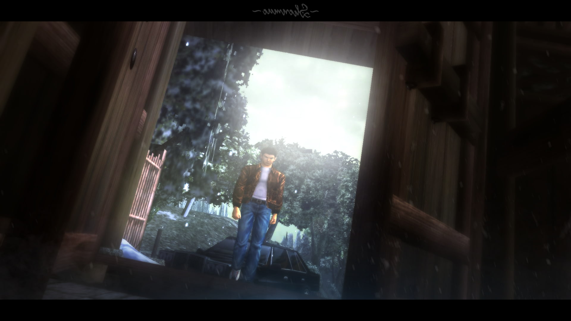 Sega, shenmue, video games, window, one person, indoors, day