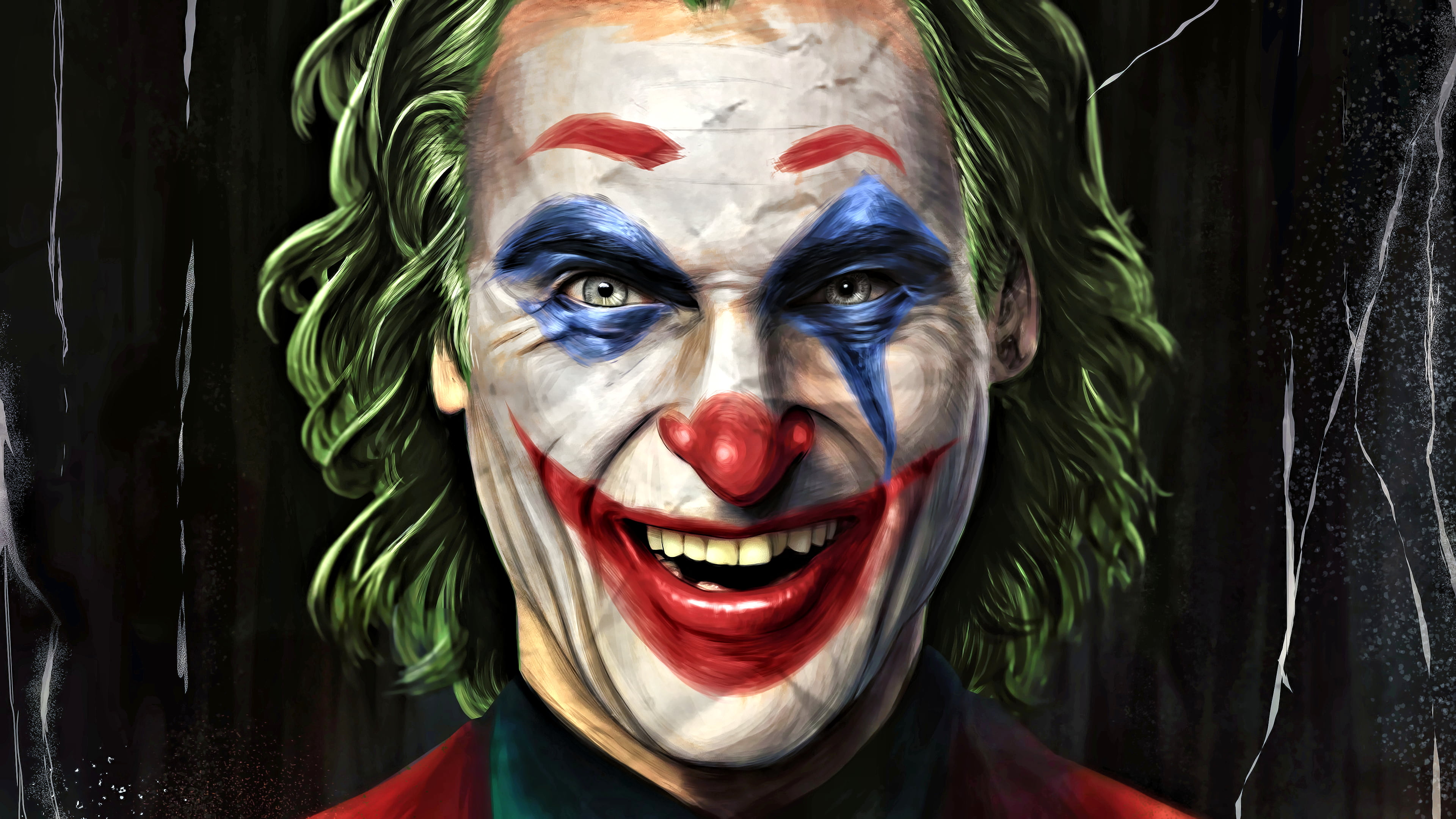 Joker (2019 Movie), Gotham City, paint brushes, DC Comics, Batman