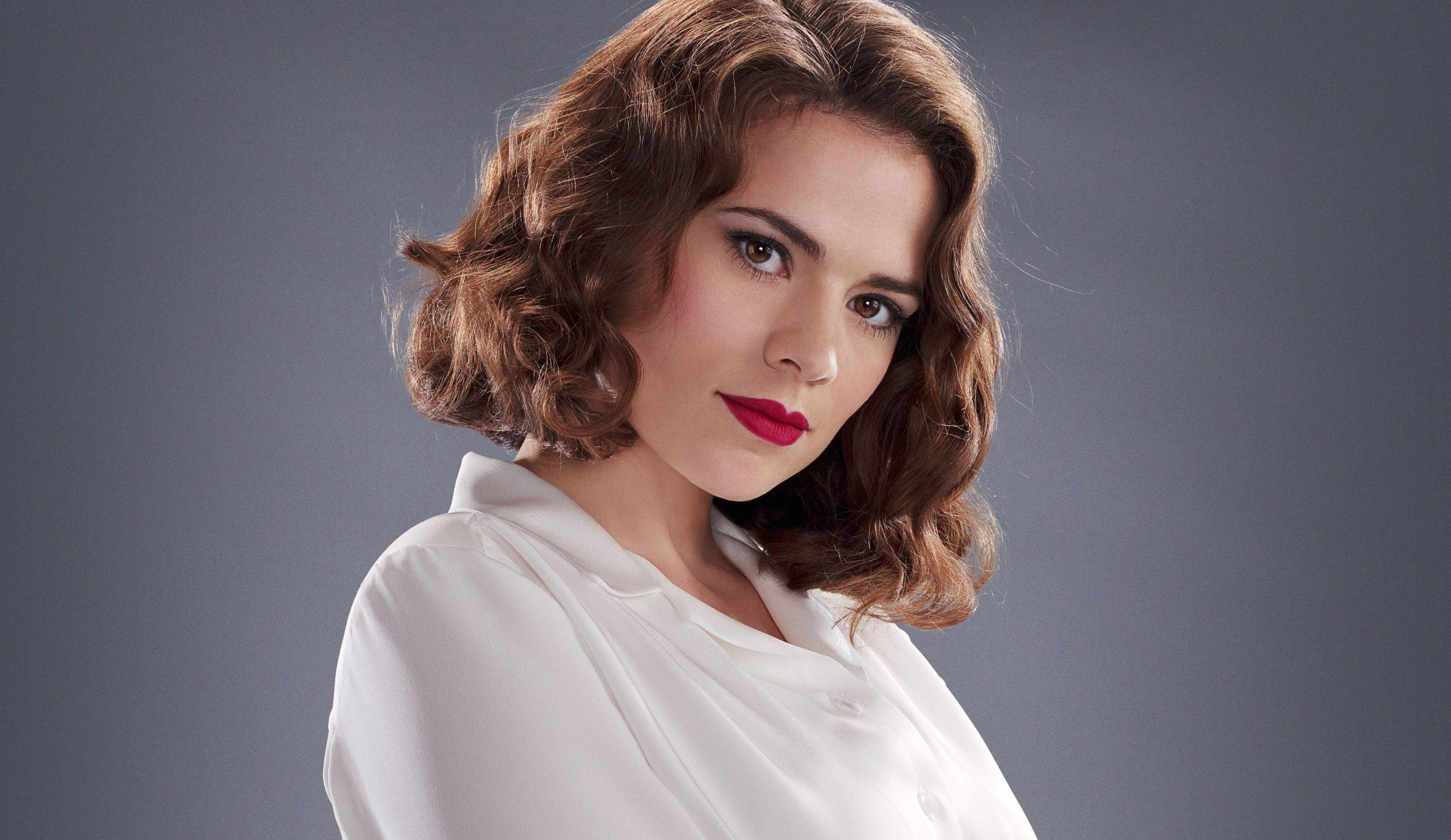 Hayley Atwell, Actress, Brunette