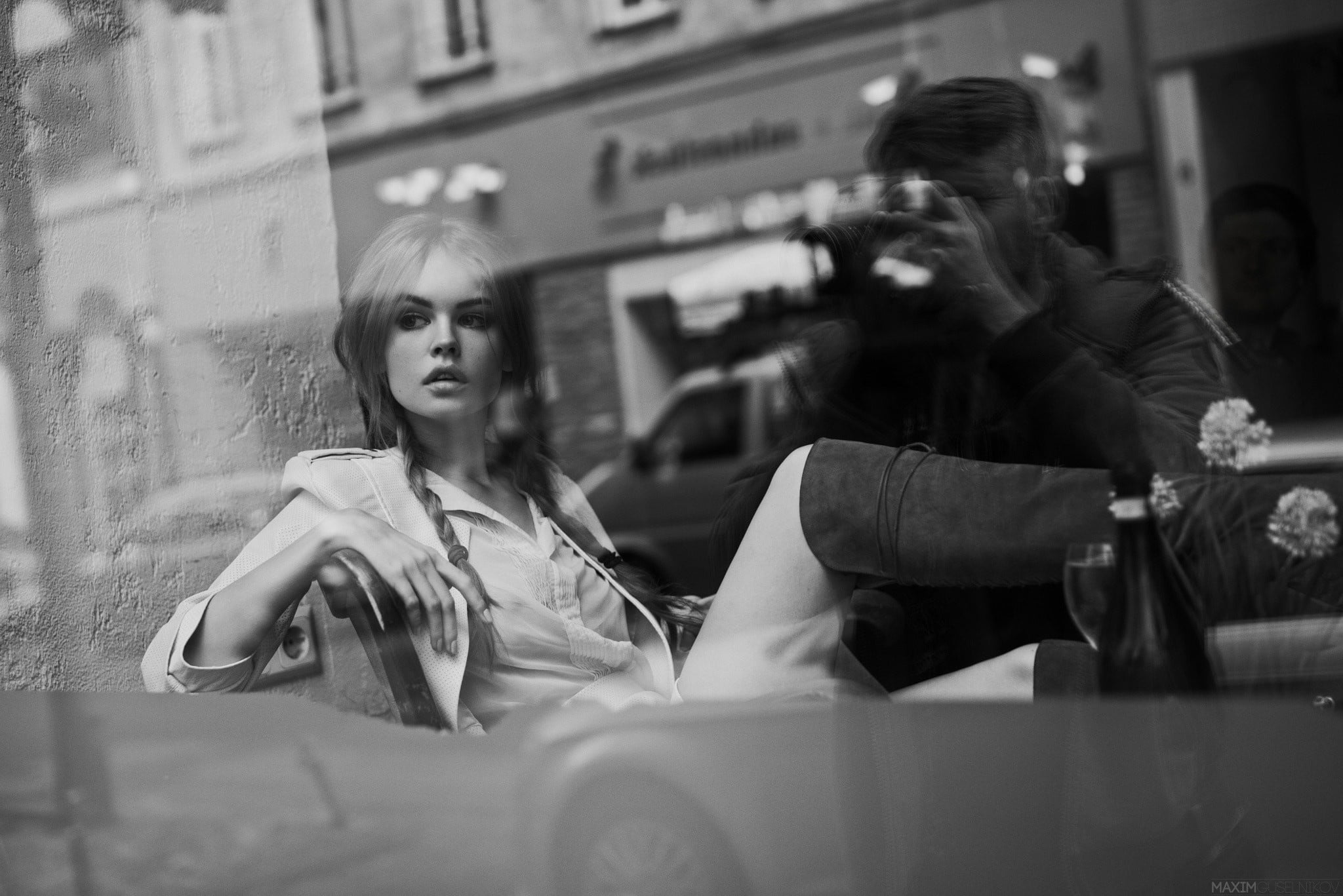 reflection, sweetheart, window, photographer, beauty, cafe