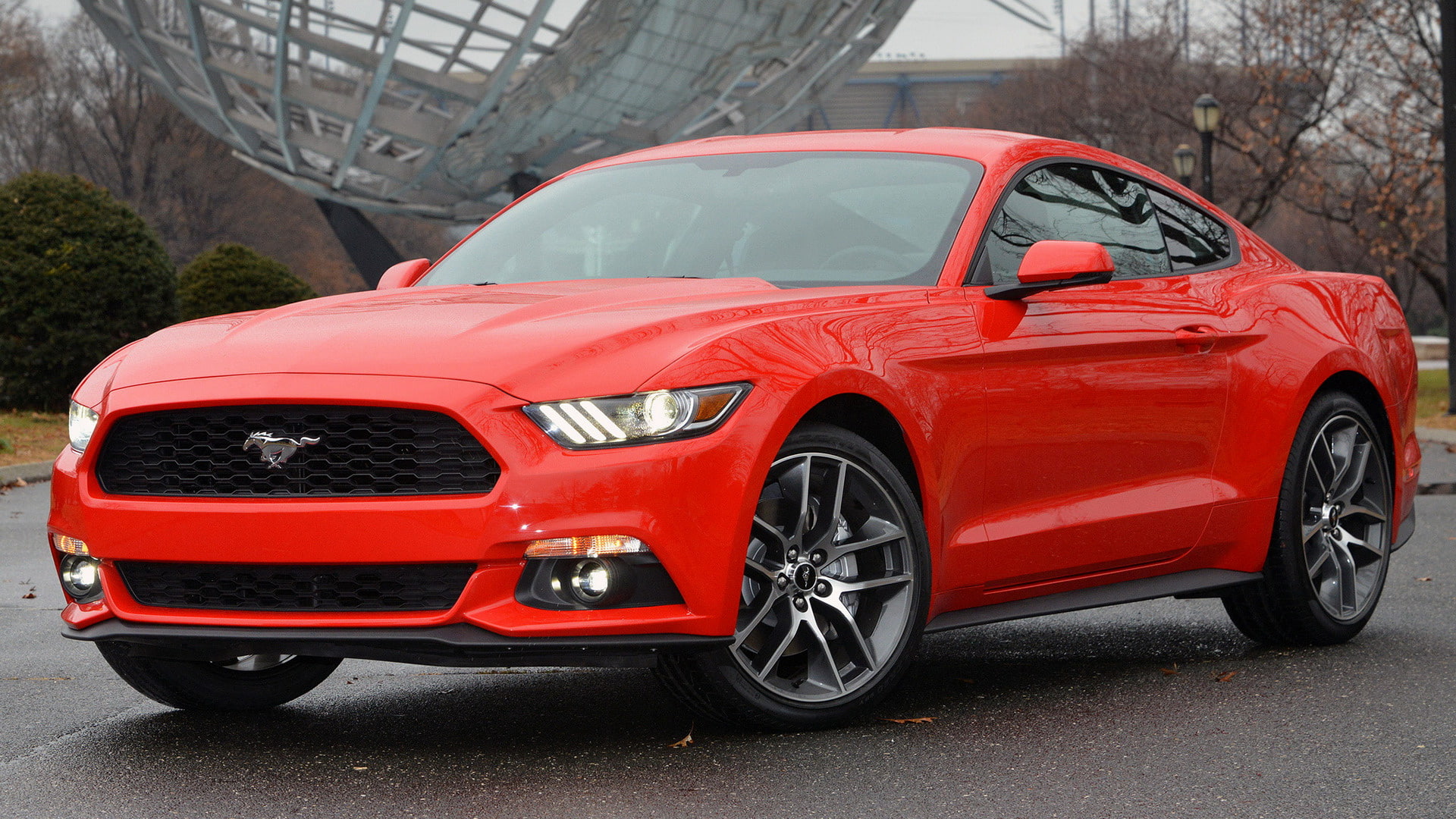 Ford, Ford Mustang, Car, Coupé, Muscle Car, Red Car