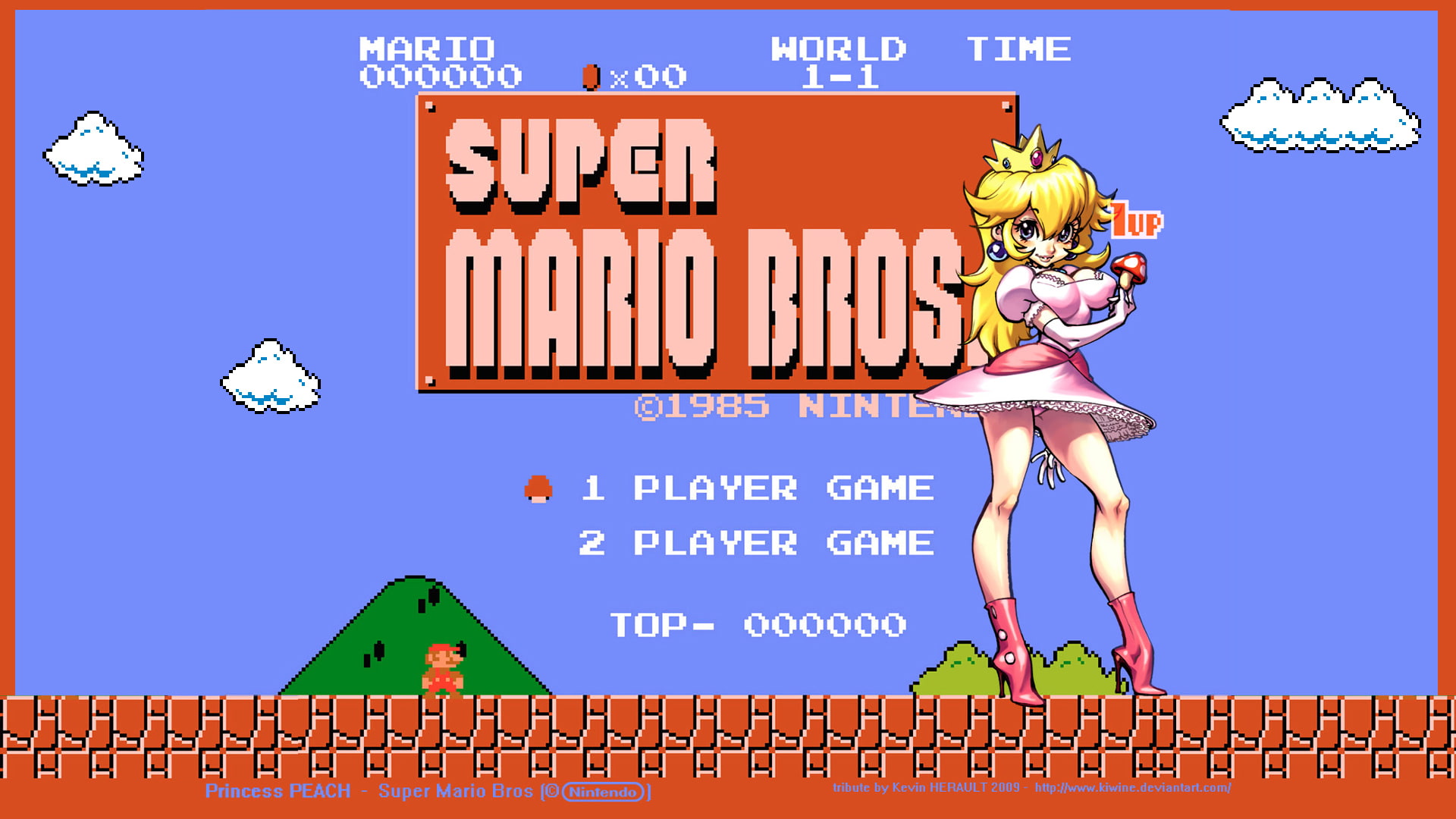 Mario Princess Peach HD, video games