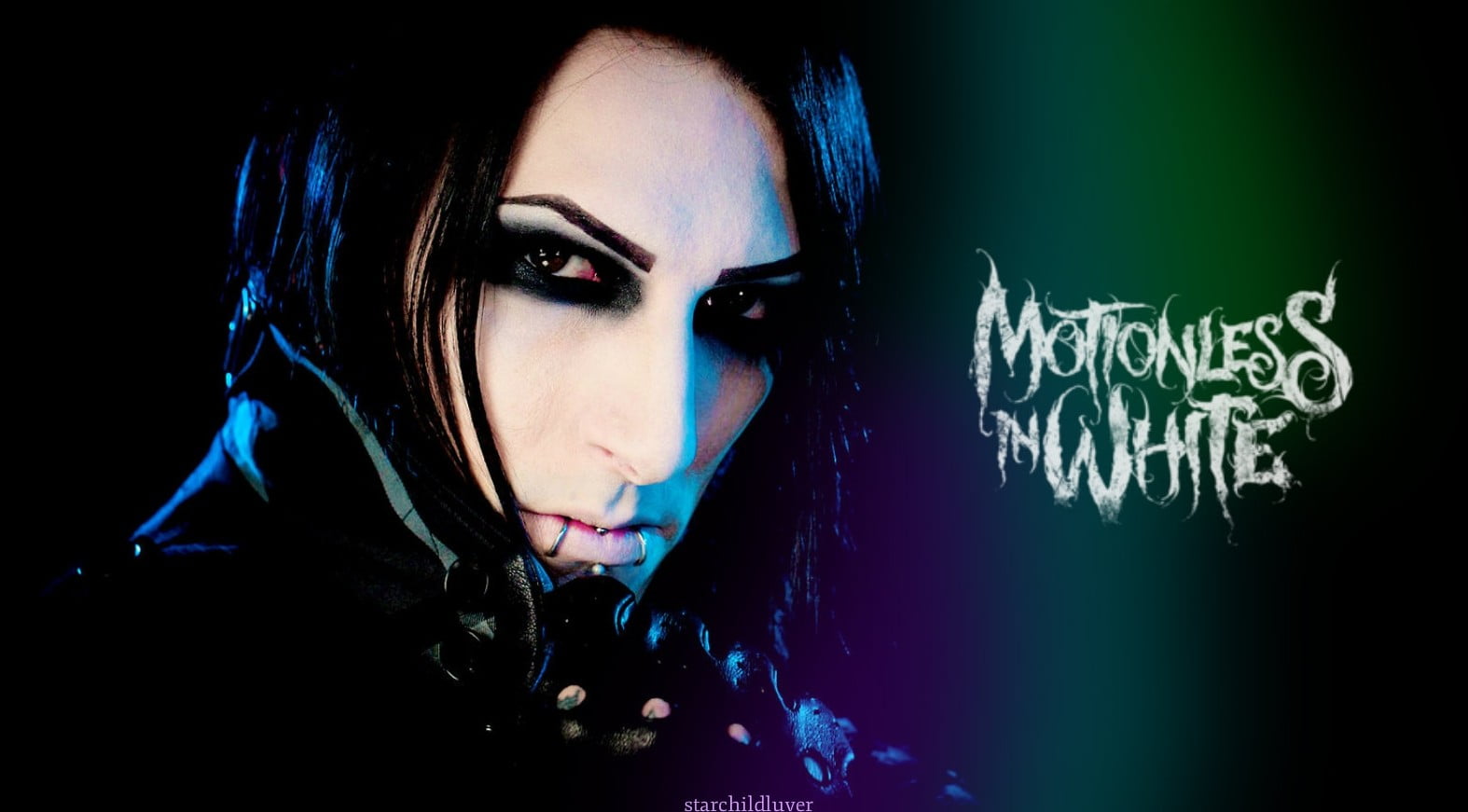 Motionless In White, Metalcore, portrait, headshot, one person