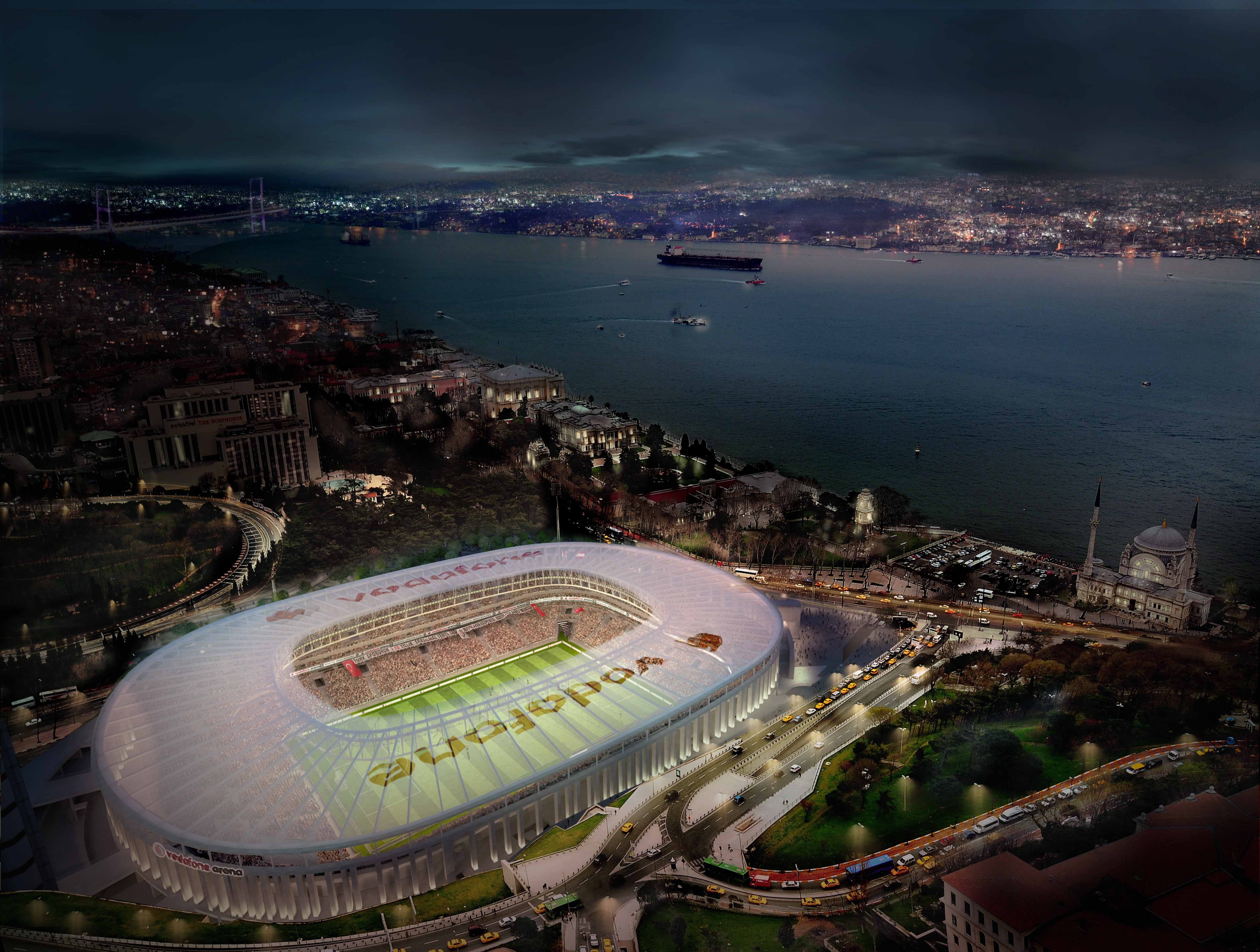 vodafone arena besiktas jk_ soccer pitches soccer istanbul