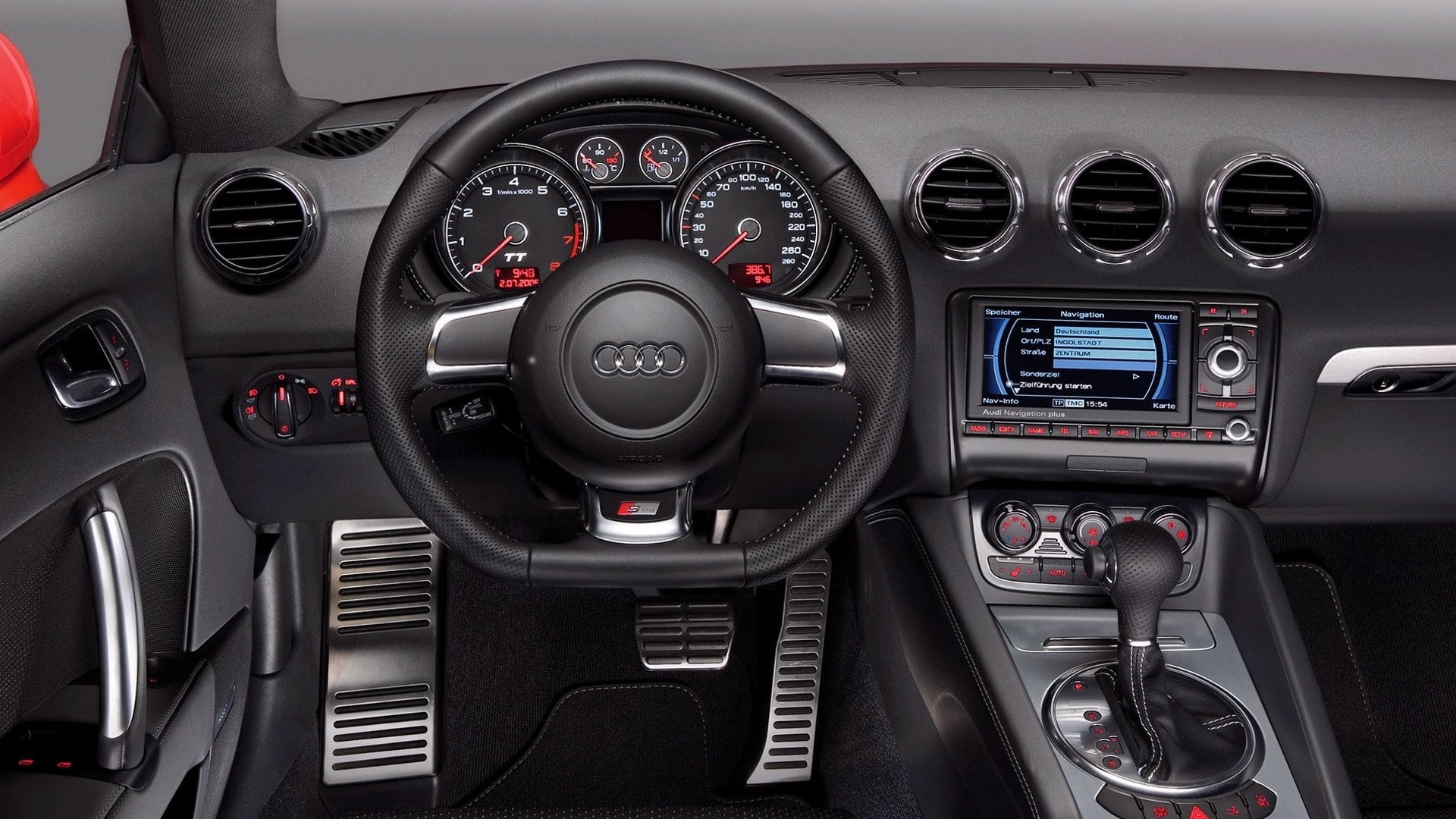 cars cockpit audi audi tt car interiors Cars Audi HD Art