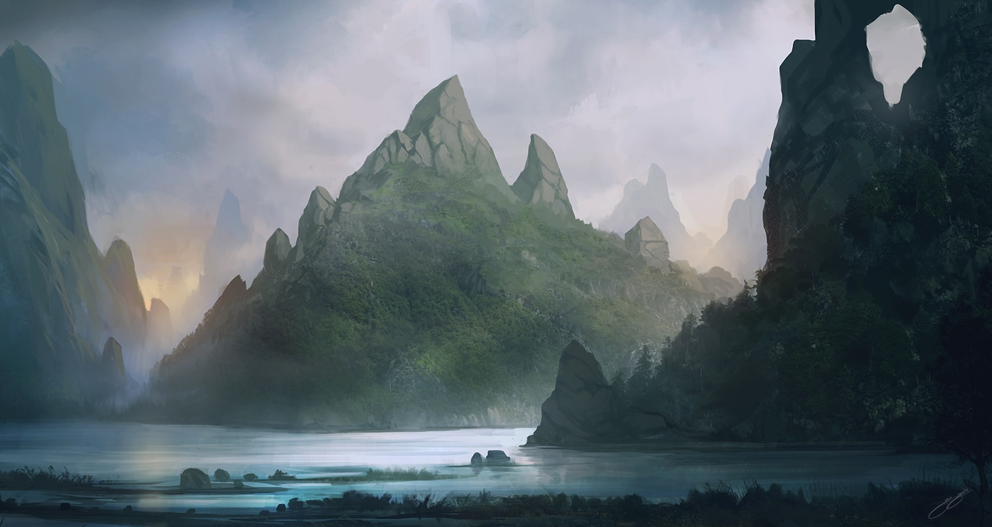 Fantasy, Landscape