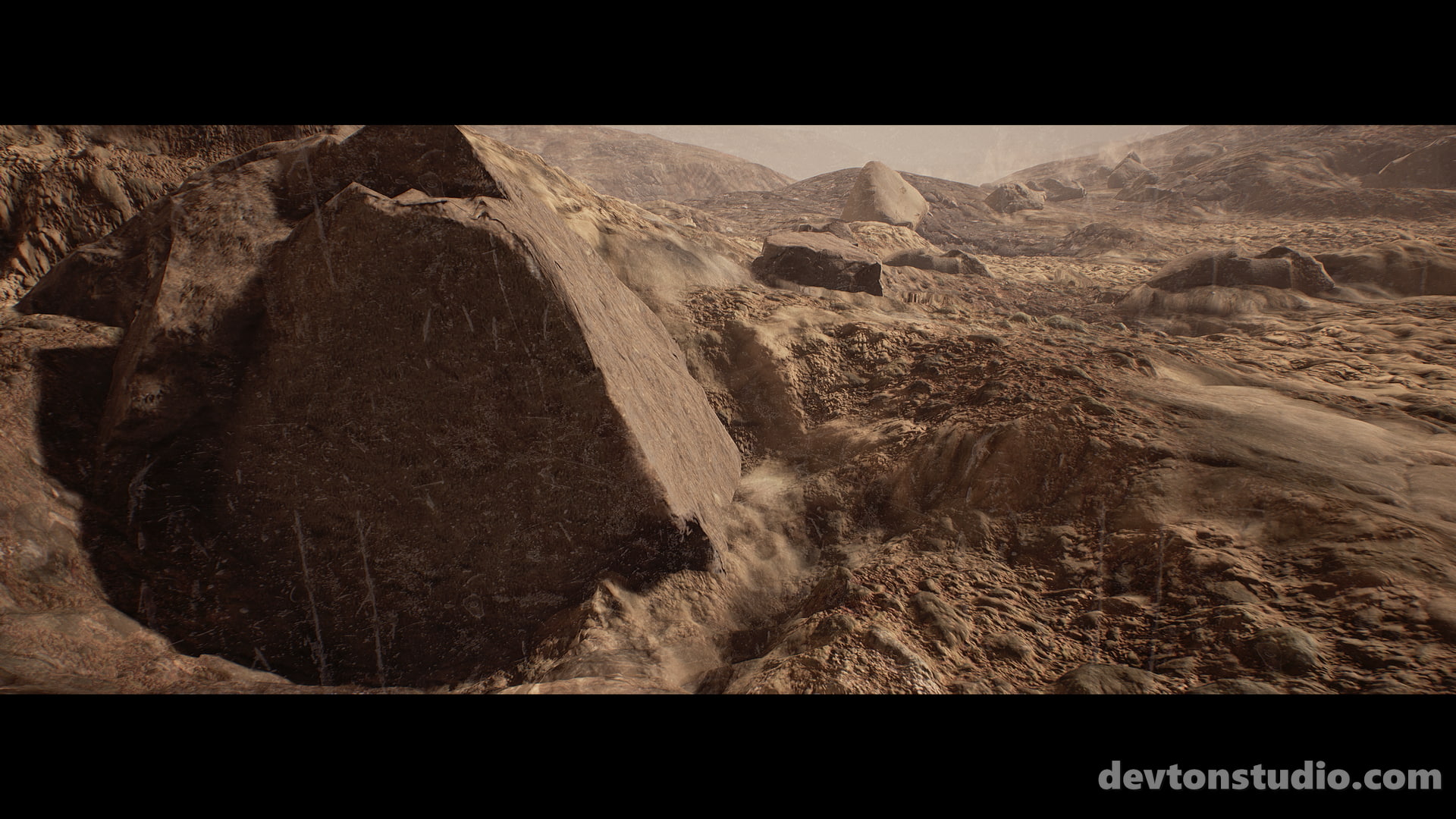 Unreal Engine 4, rock, rock formation, rock - object, no people
