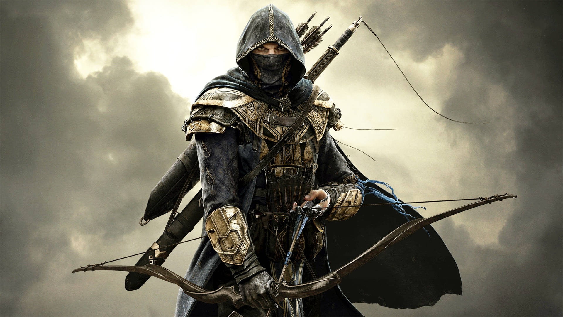 video games, The Elder Scrolls Online, archer, sculpture, statue