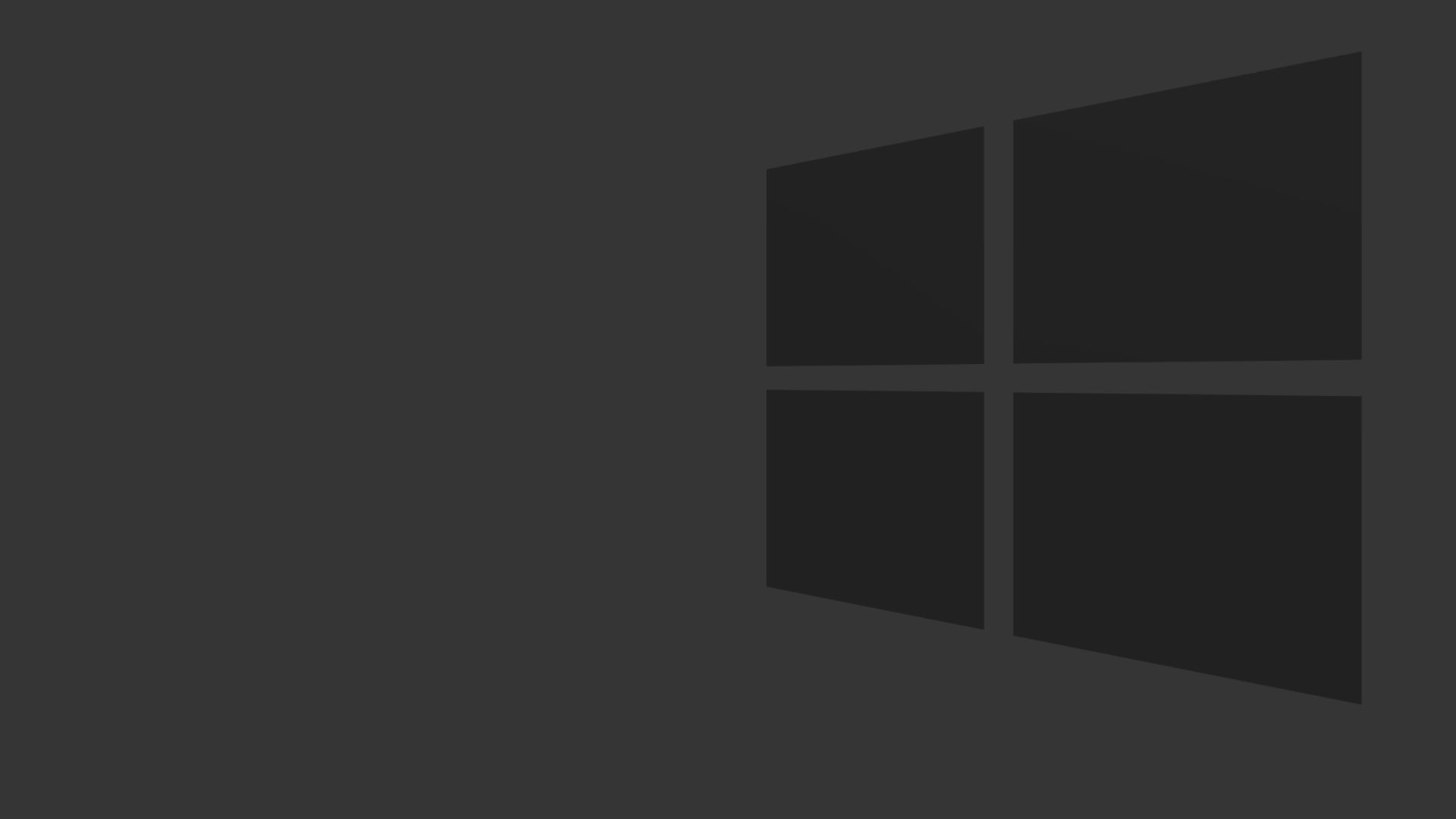 Windows logo, Microsoft Windows, Windows 8, dark, gray, monochrome