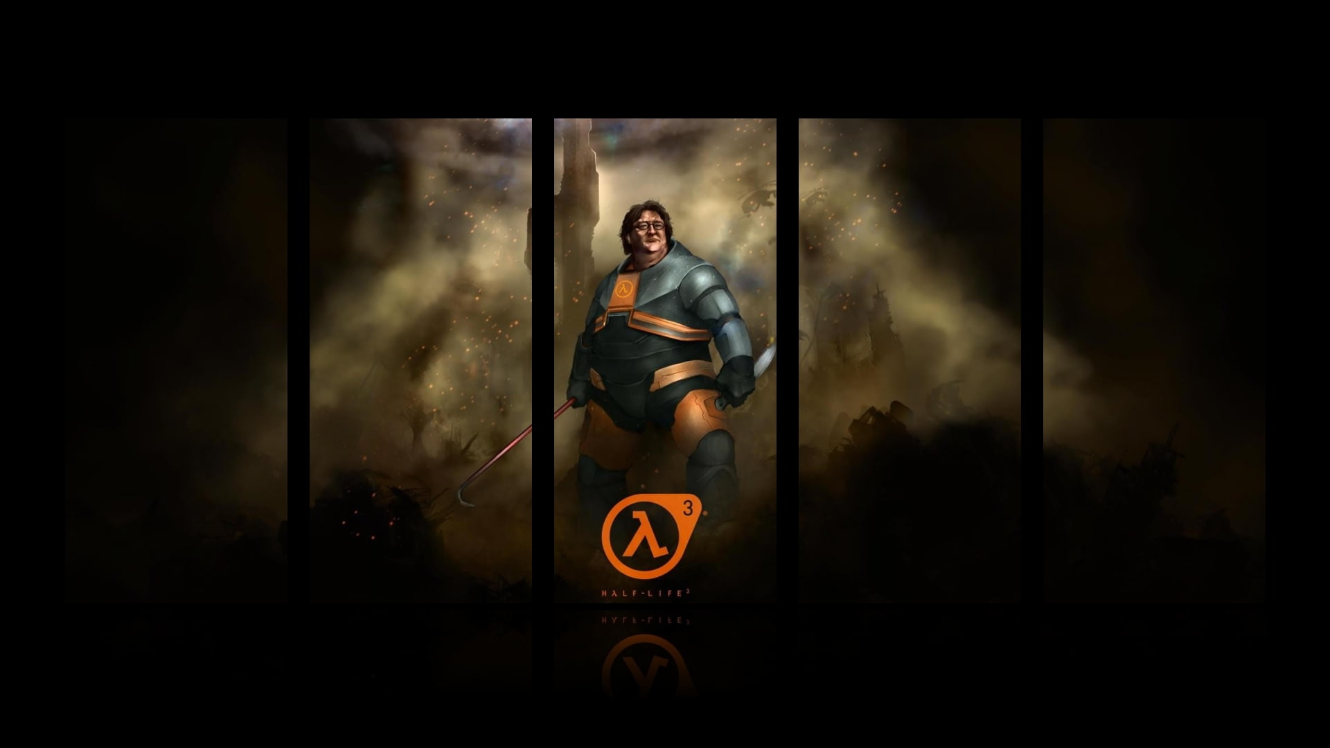 Gabe Newell Half-Life Valve HD, video games