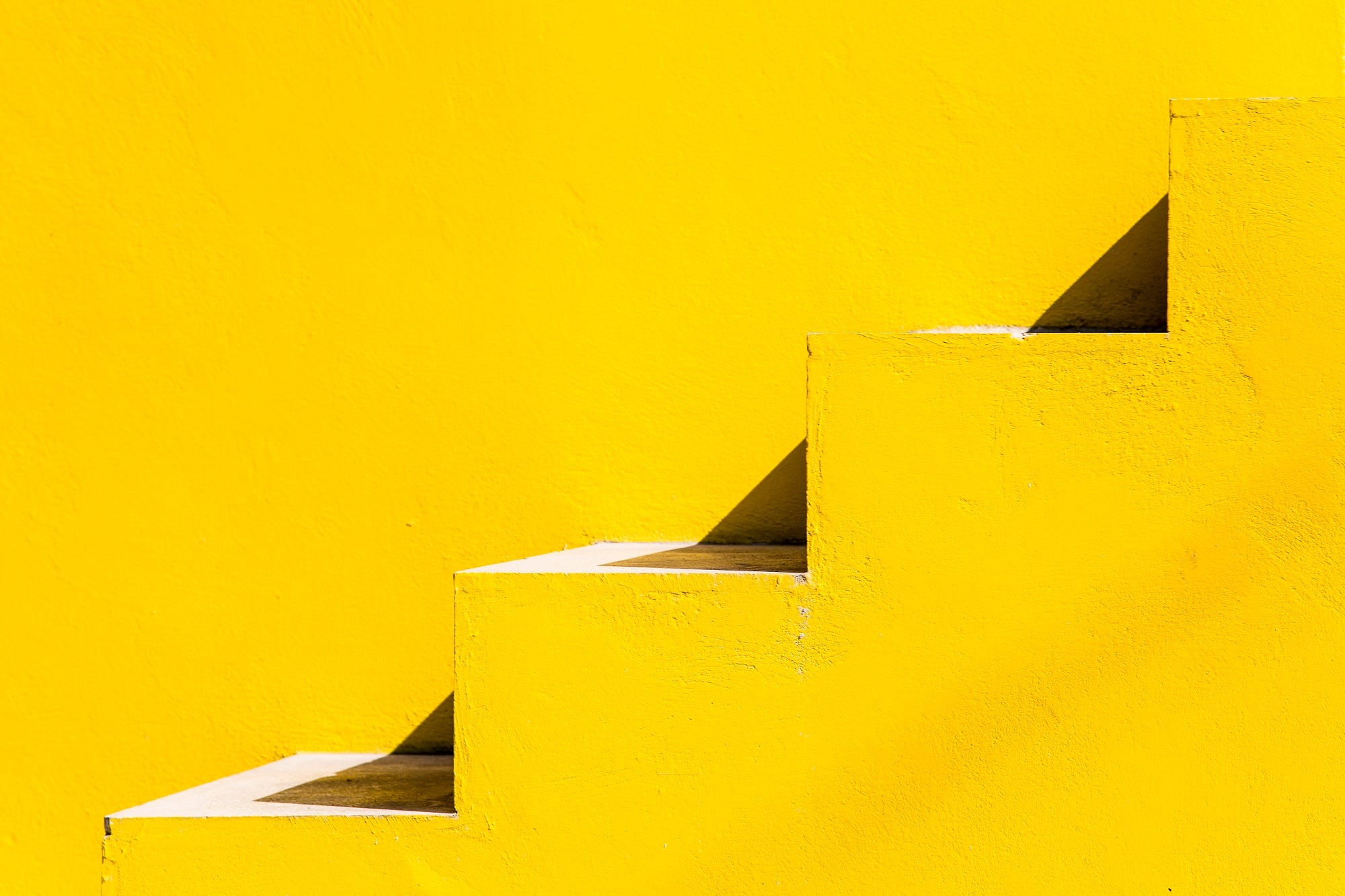 angle, texture, staircase, geometry, yellow, minimalism, Cuba