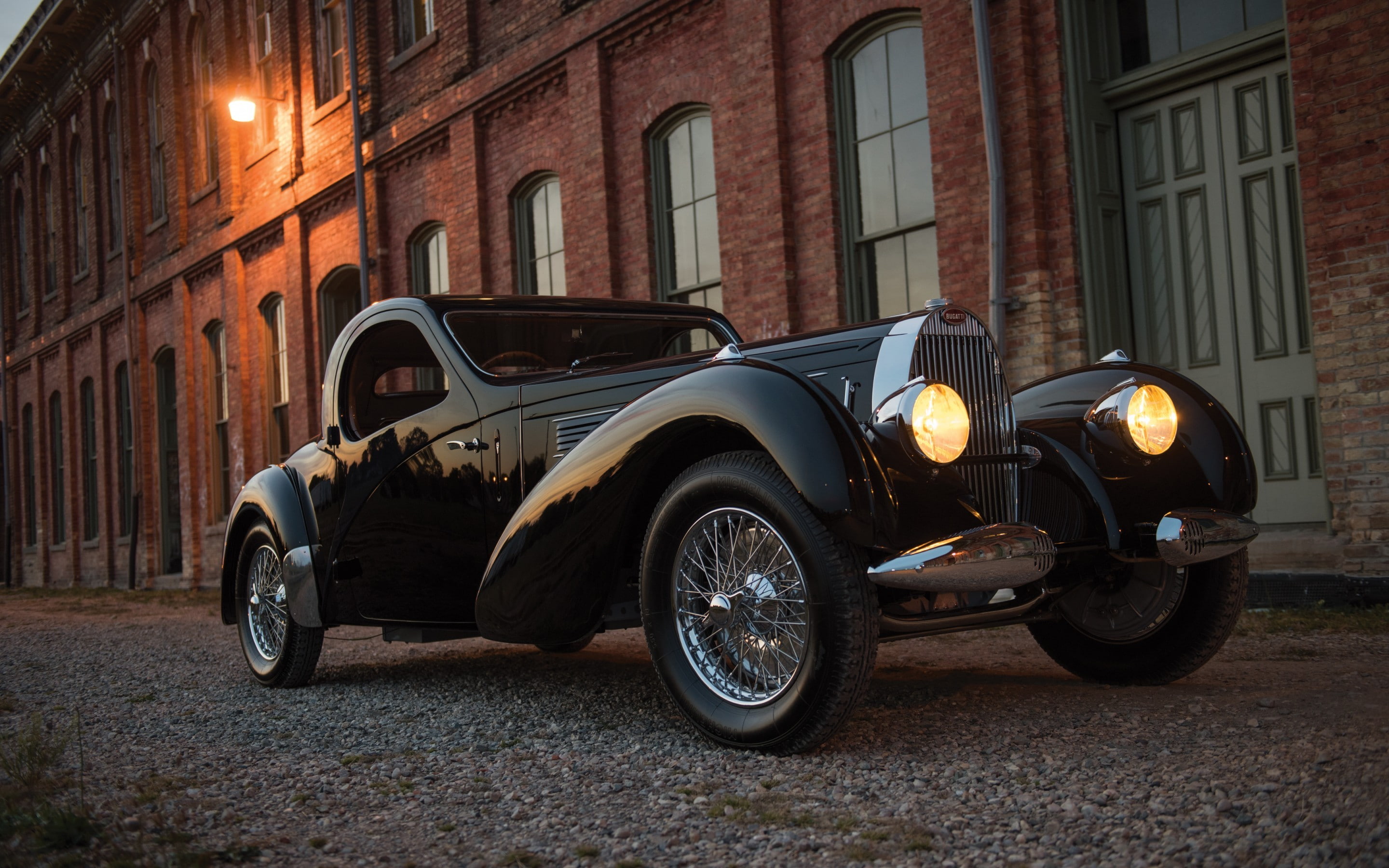 Free download | HD wallpaper: car, lights, Vintage car, Bugatti ...