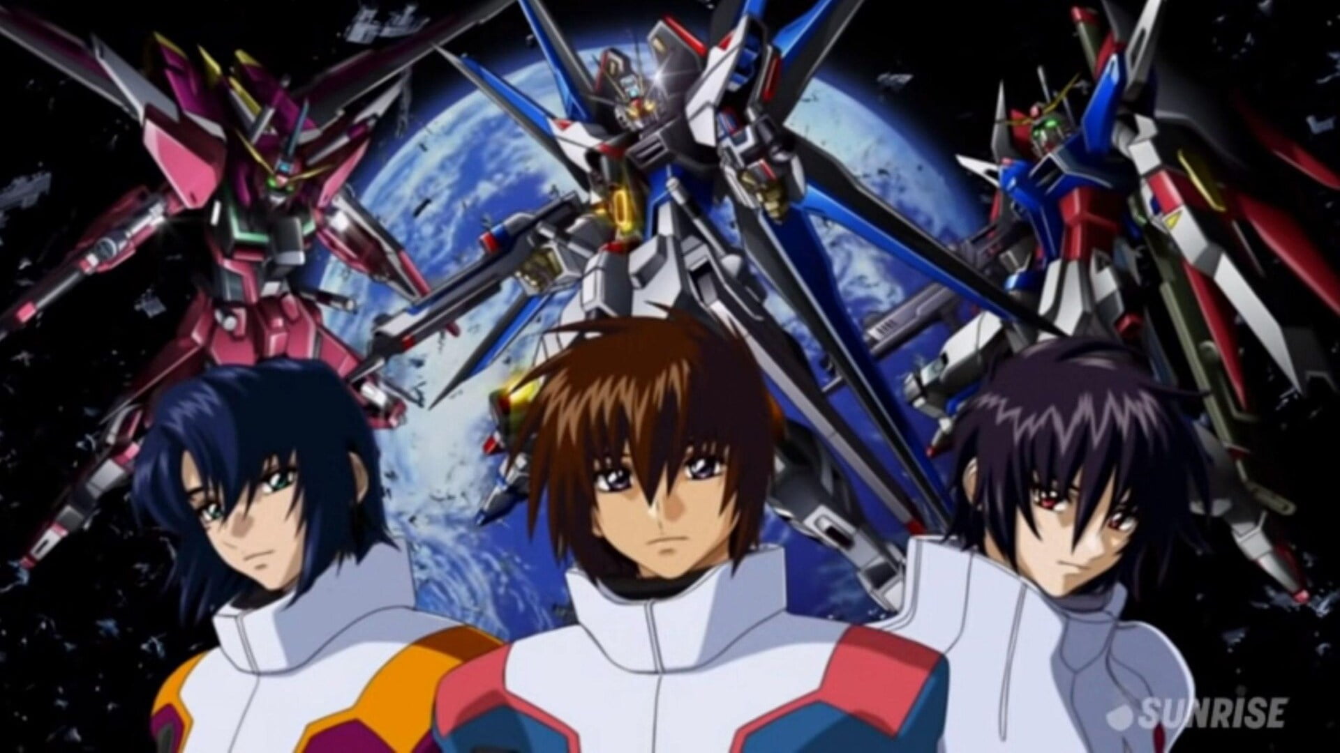 anime, Anime screenshot, mechs, Gundam, Mobile Suit Gundam SEED Destiny