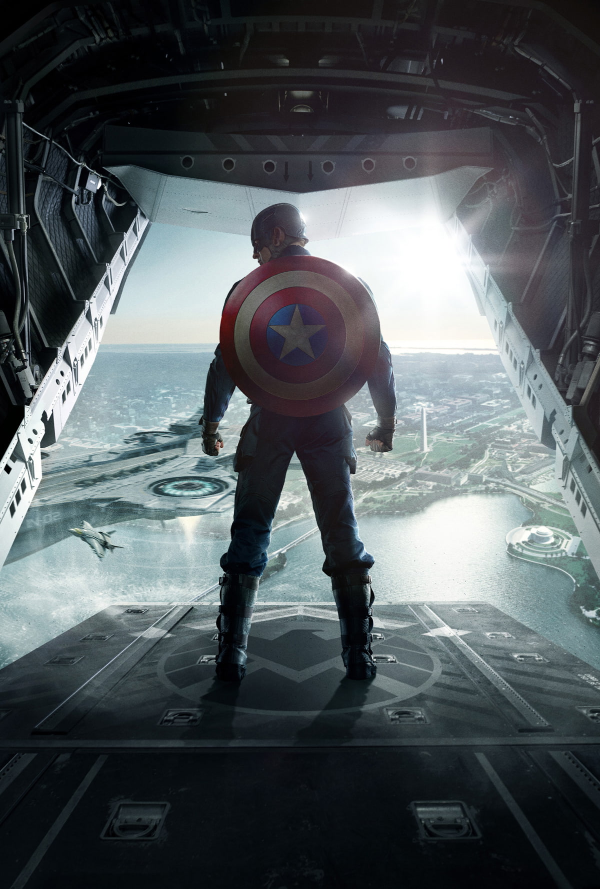 Captain America Awesome Pose  Photoshoot, full length, standing