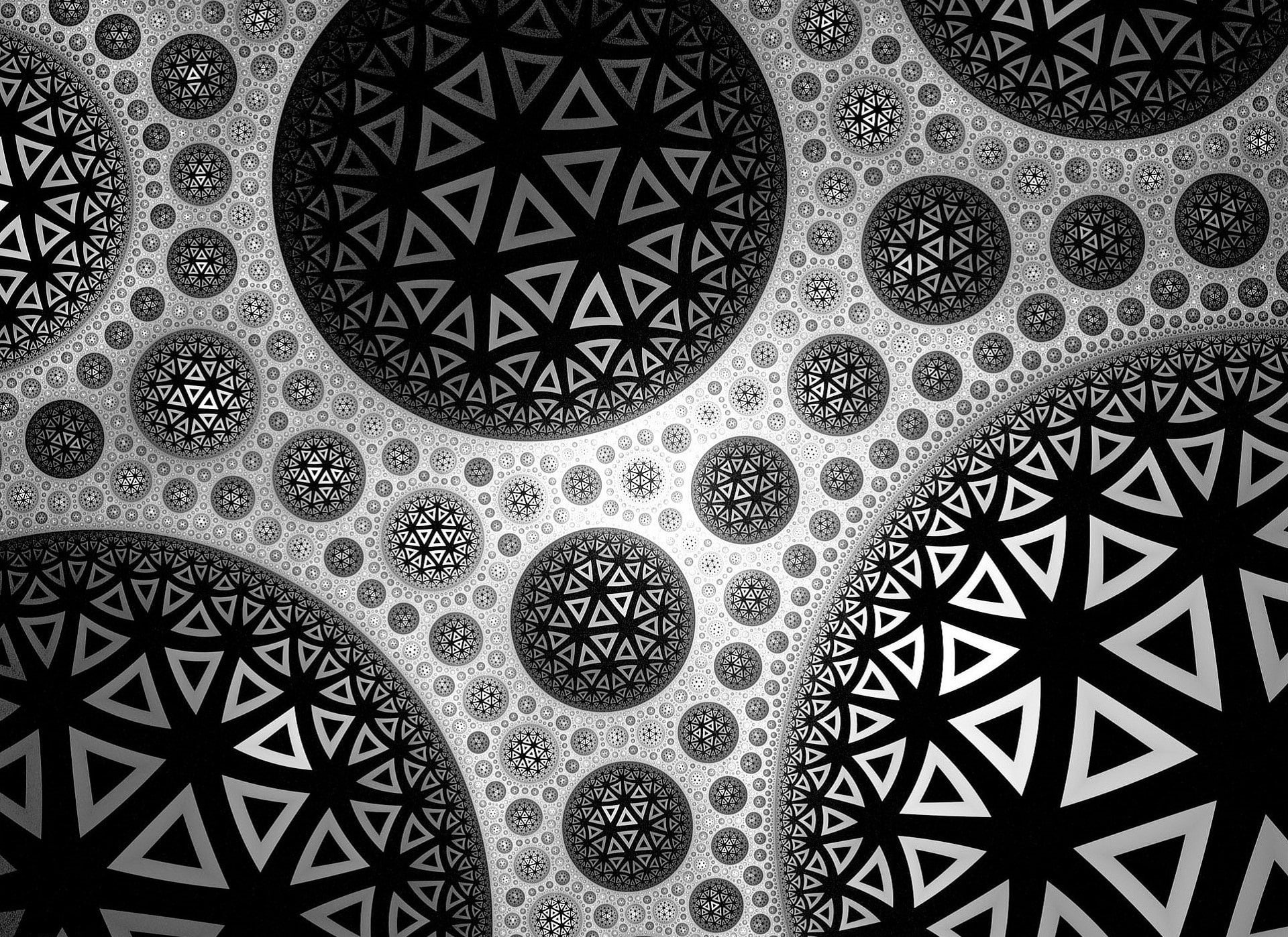 grey and black pattern digital wallpaper, abstraction, background
