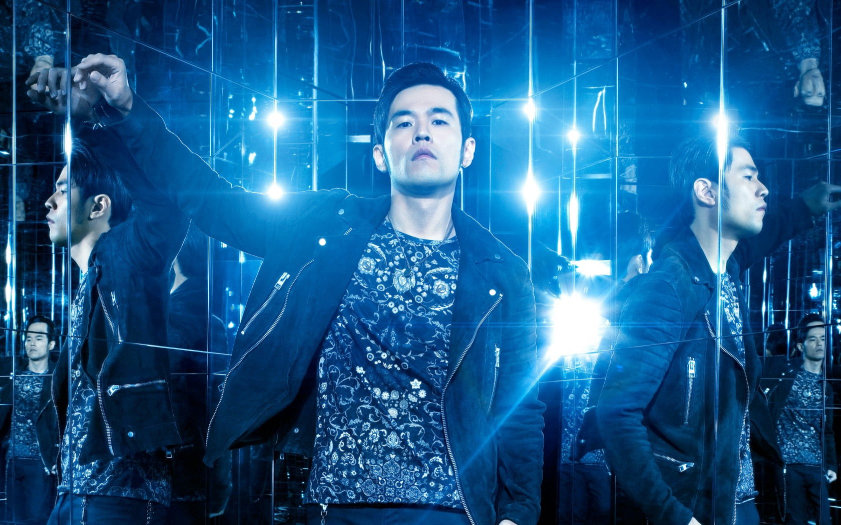 now you see me 2, jay chou, li, front view, young adult, illuminated