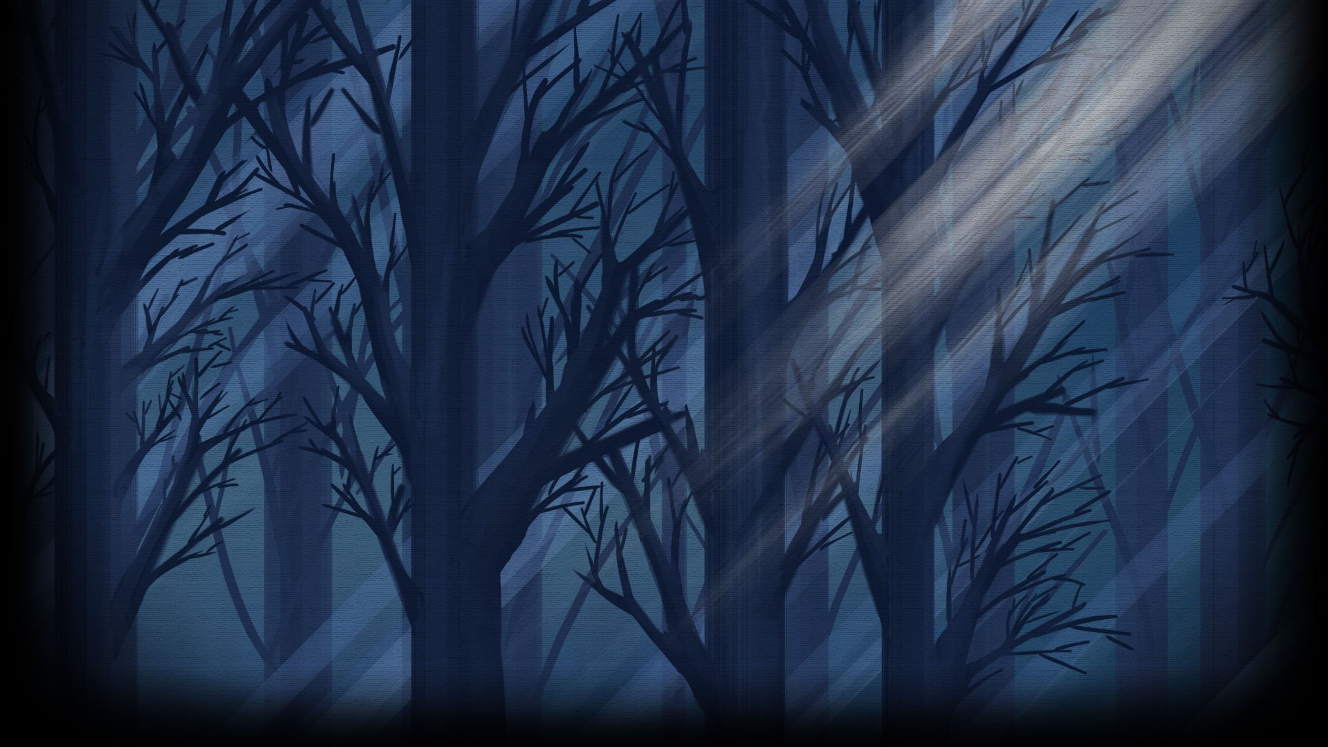 akane the kunoichi, tree, blue, no people, nature, plant, night