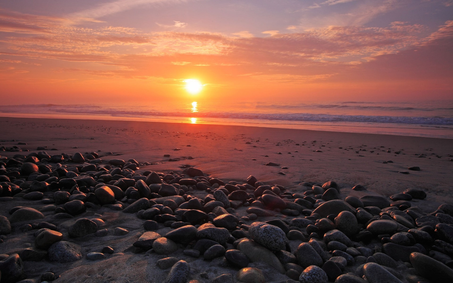 sunset background desktop