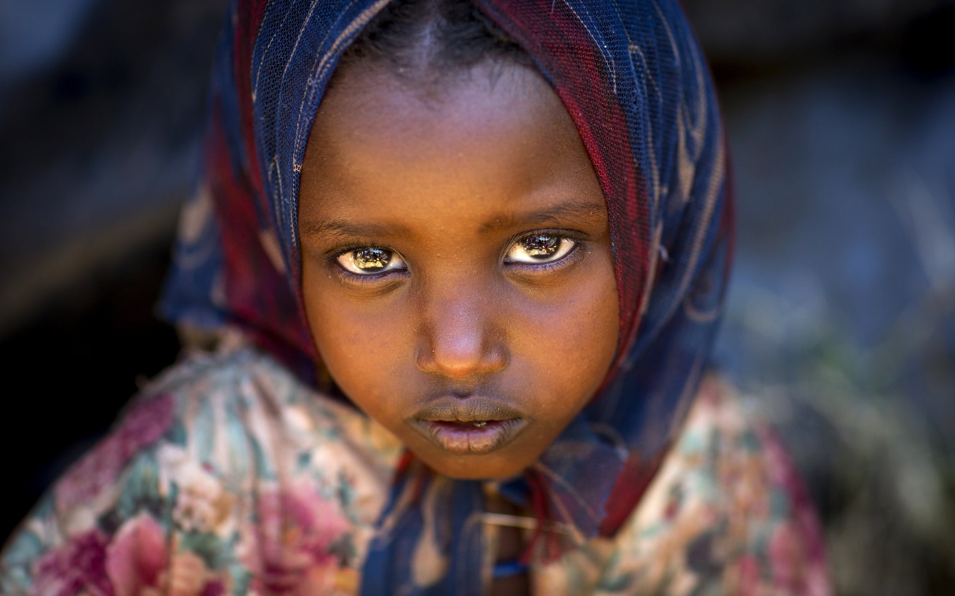 Borana Little Girl, africa, ethiopia
