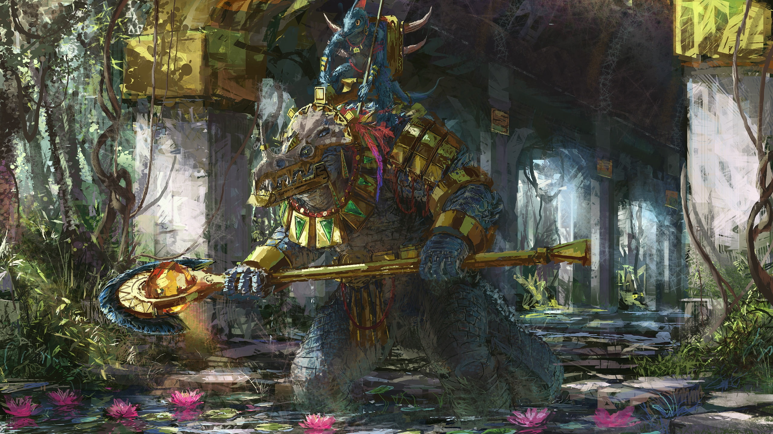 fantasy, warrior