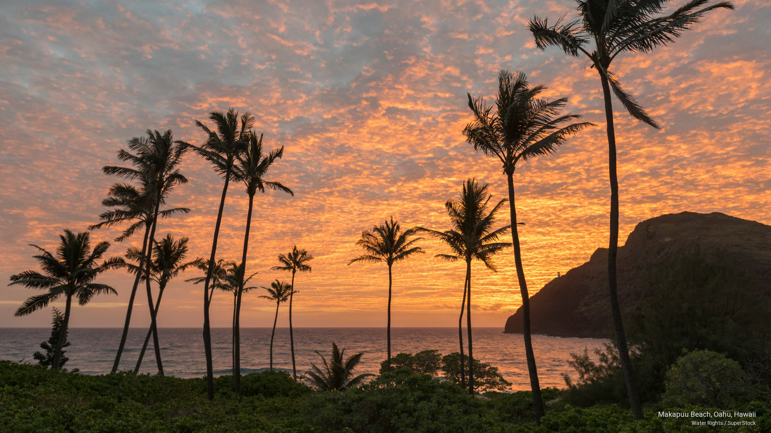 Makapuu Beach, Oahu, Hawaii, Sunrises/Sunsets