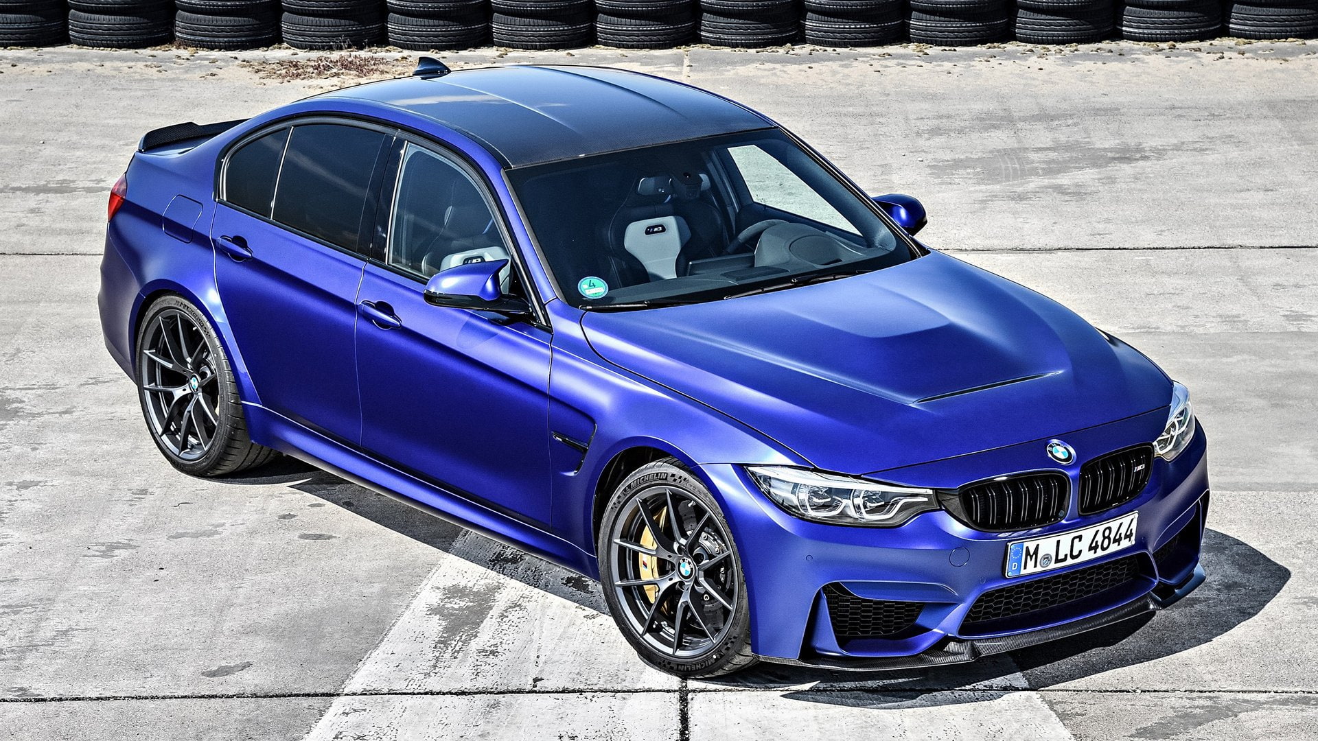 BMW, BMW M3 CS, Blue Car, Compact Car, Luxury Car, Sedan