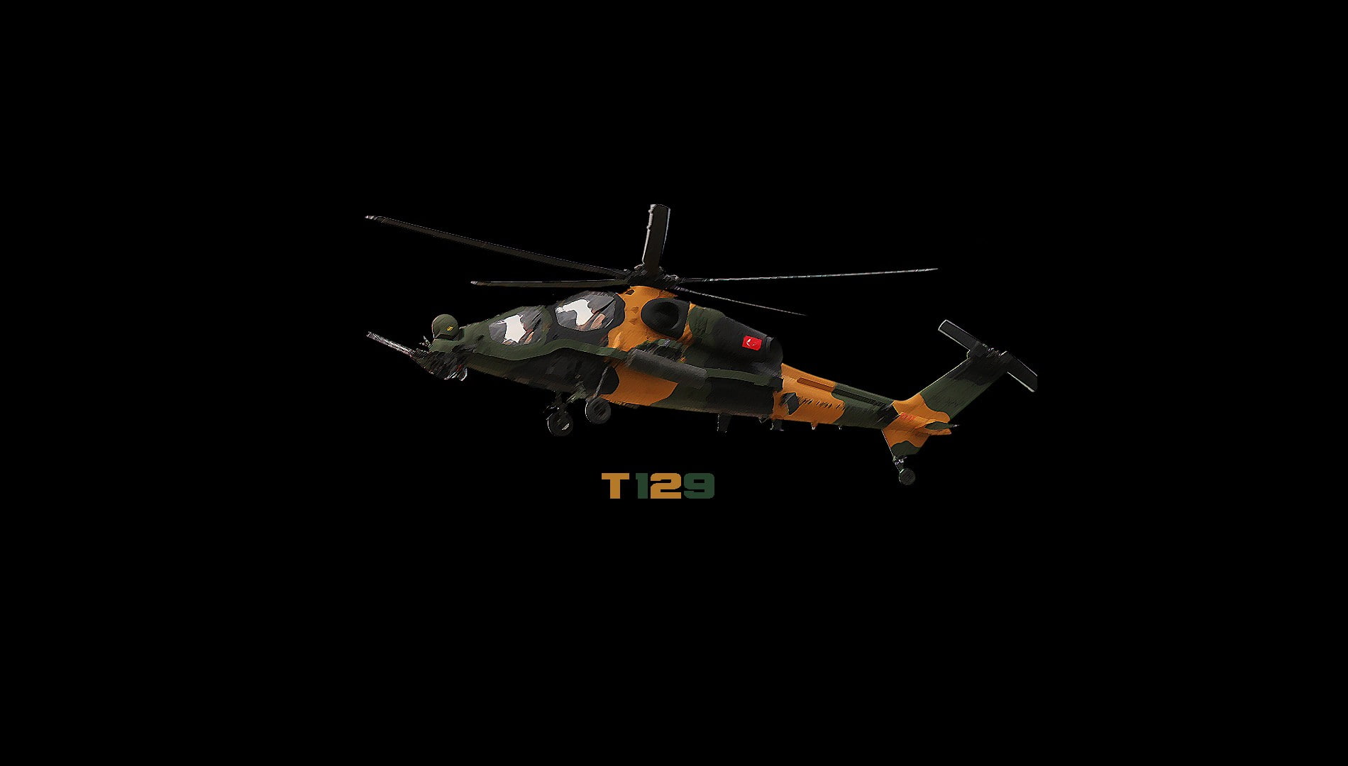 TAI/AgustaWestland T129, aircraft, military aircraft, helicopters