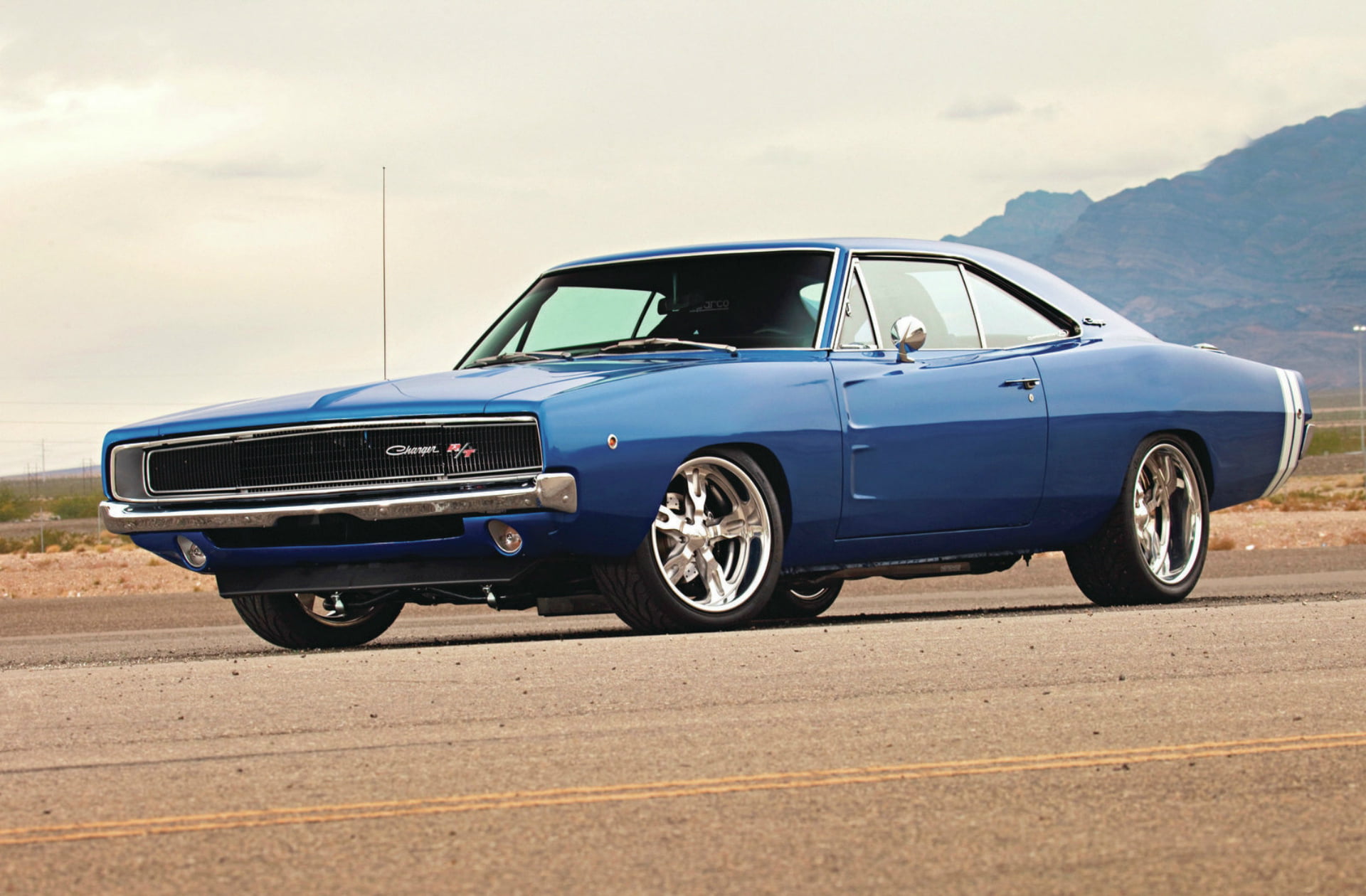 blue coupe, car, Dodge, Dodge Charger, muscle cars, blue cars