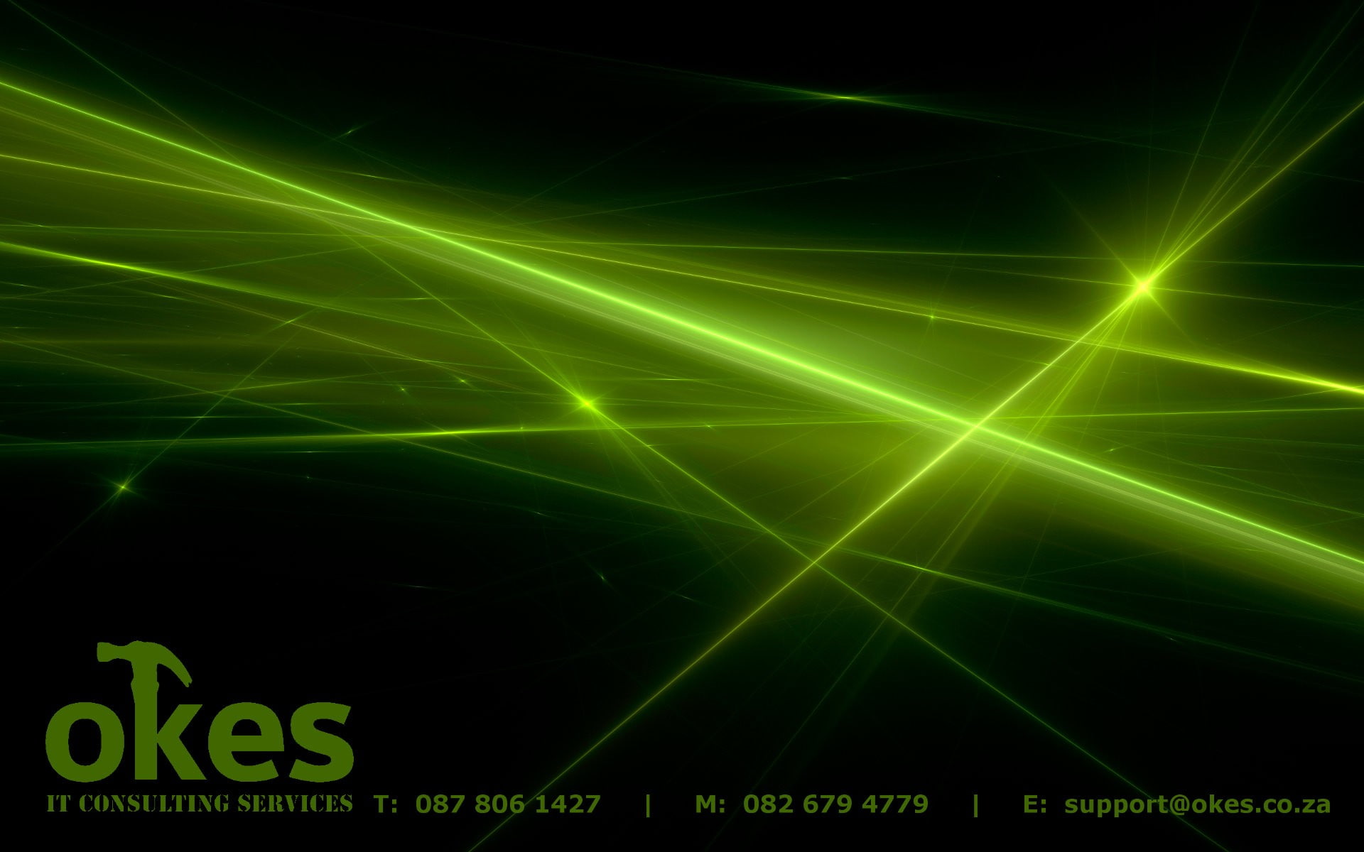 light green reflection, night, glowing, illuminated, abstract