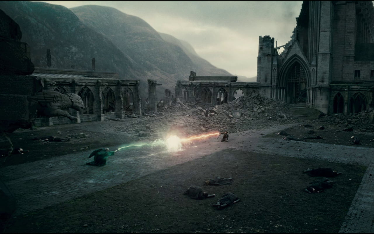 Harry Potter and The Deathly Hallows part two movie still screenshot, Harry Potter movie scene