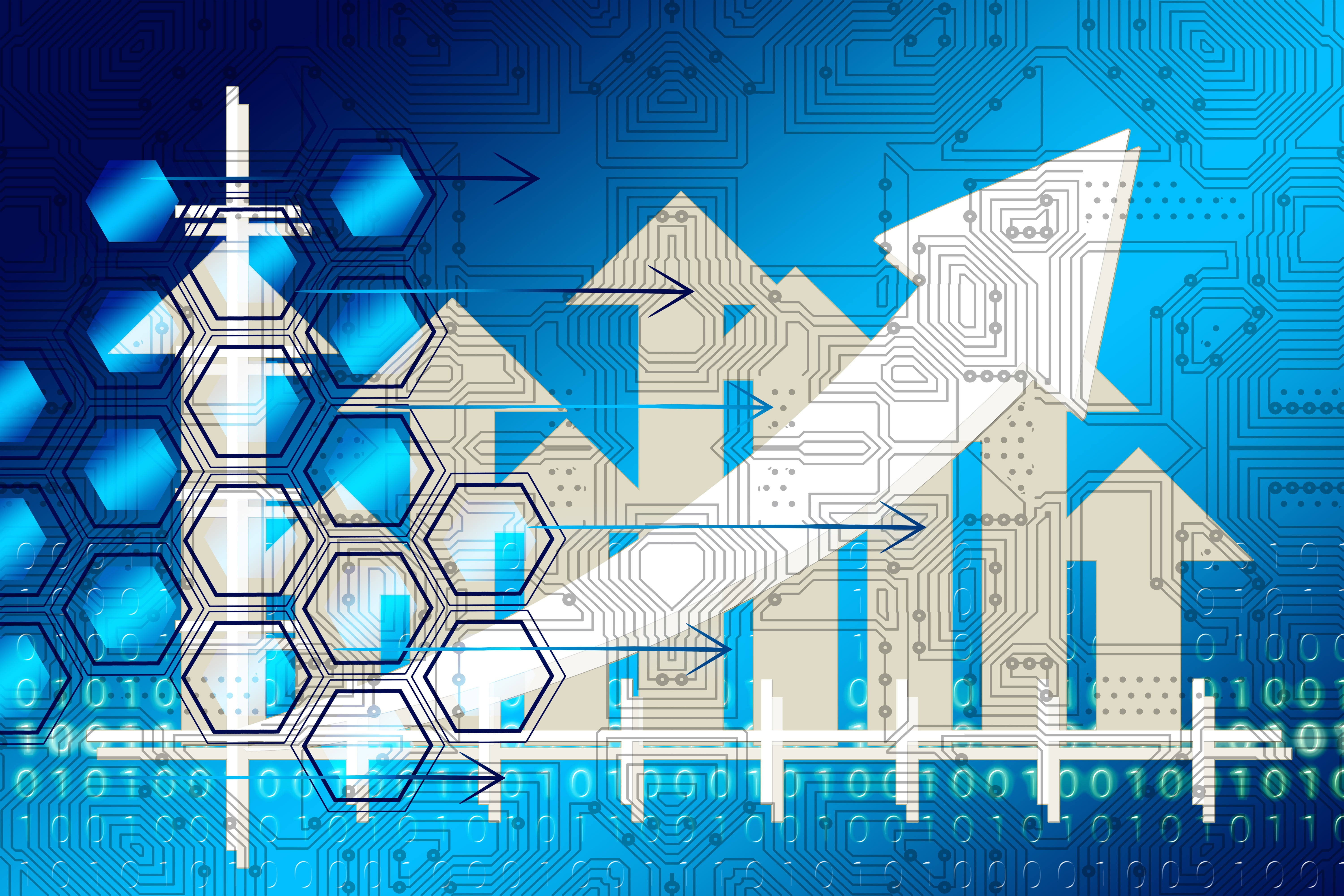 data, code, cell, graphics, blockchain