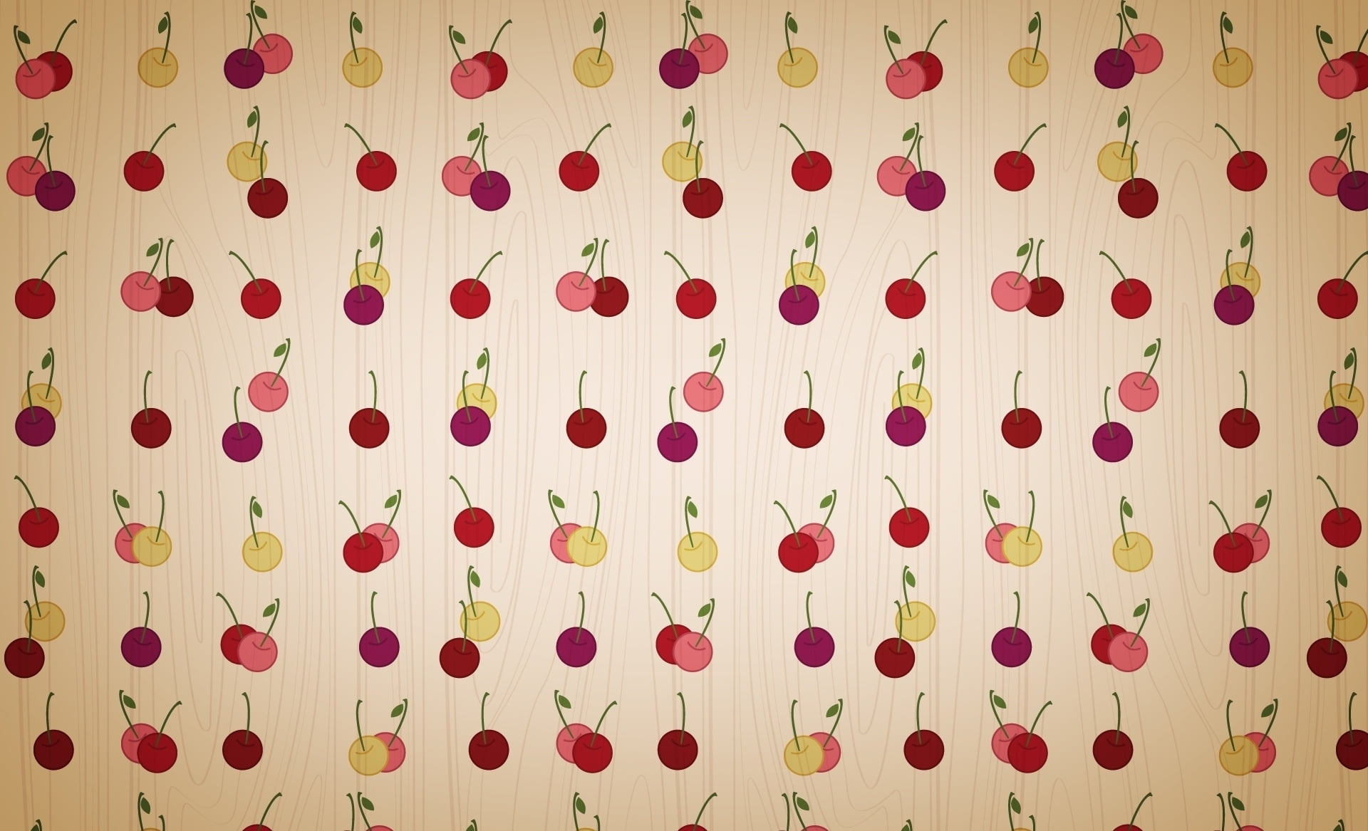cherry print decor, background, pattern, surface, texture, backgrounds