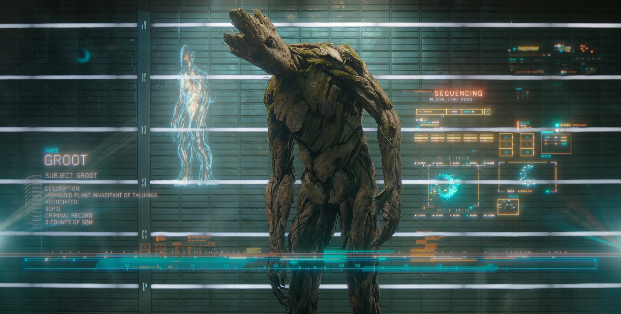 Groot illustration, marvel, Guardian of the galaxy, guardians of the galaxy