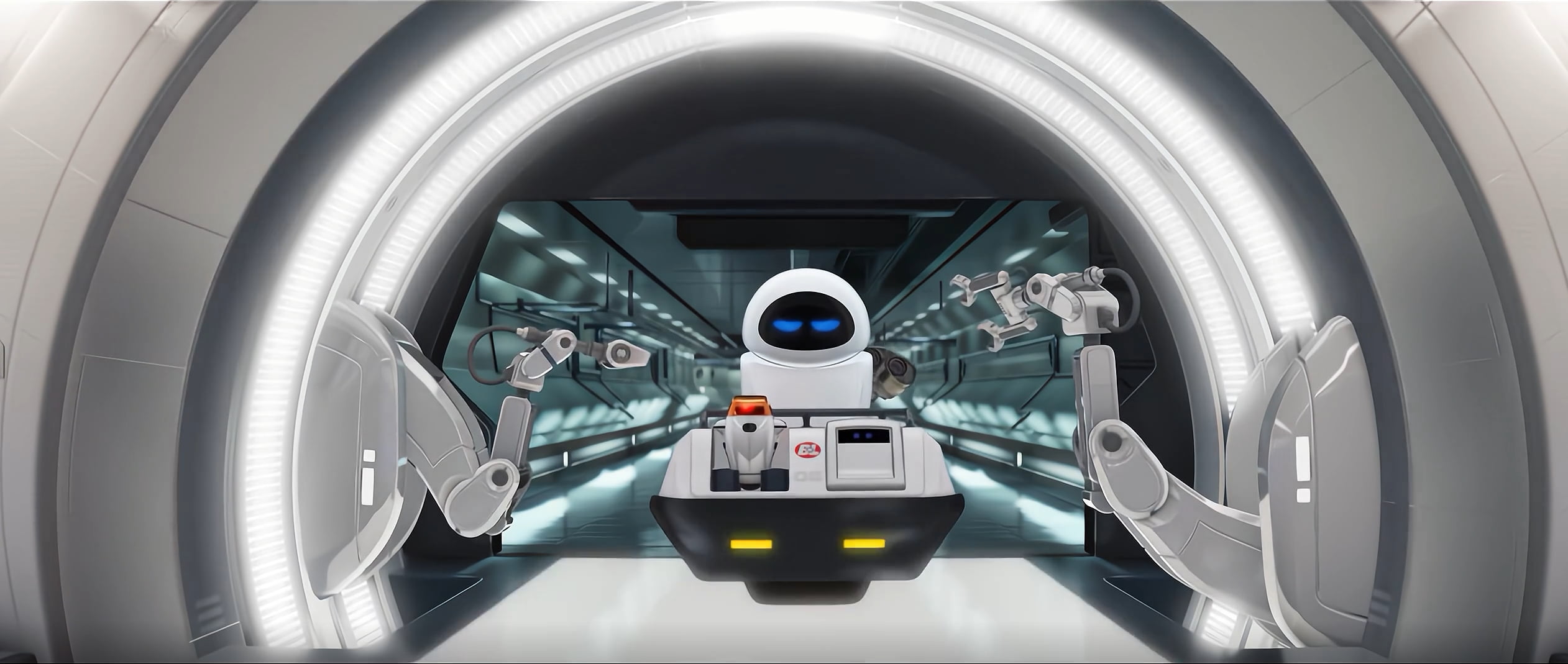 WALL-E, EVE, screen shot, Pixar Animation Studios, movies