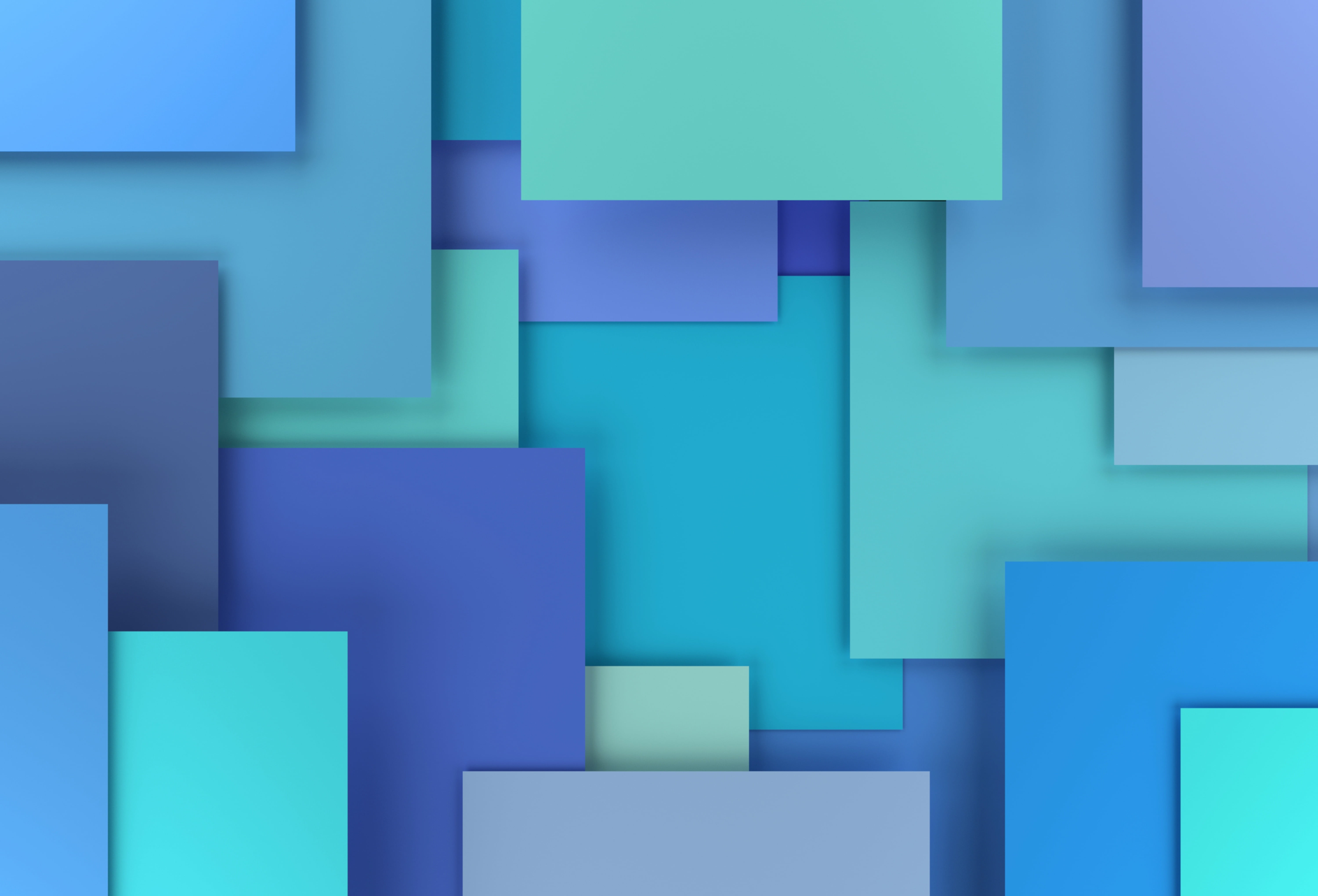square teal, purple, and blue wallpaper, colorful, abstract, design