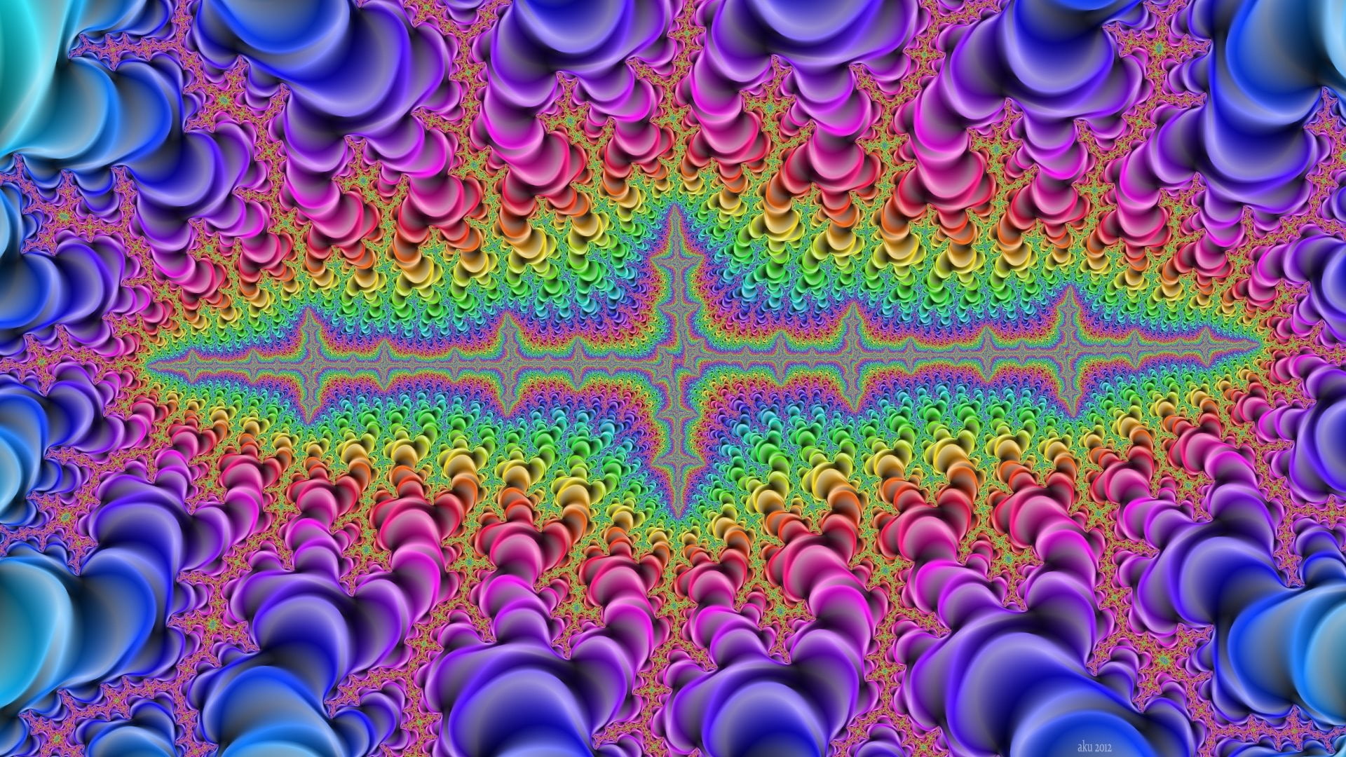 pattern, geometry, bright colors, psychedelic, acid, dreams