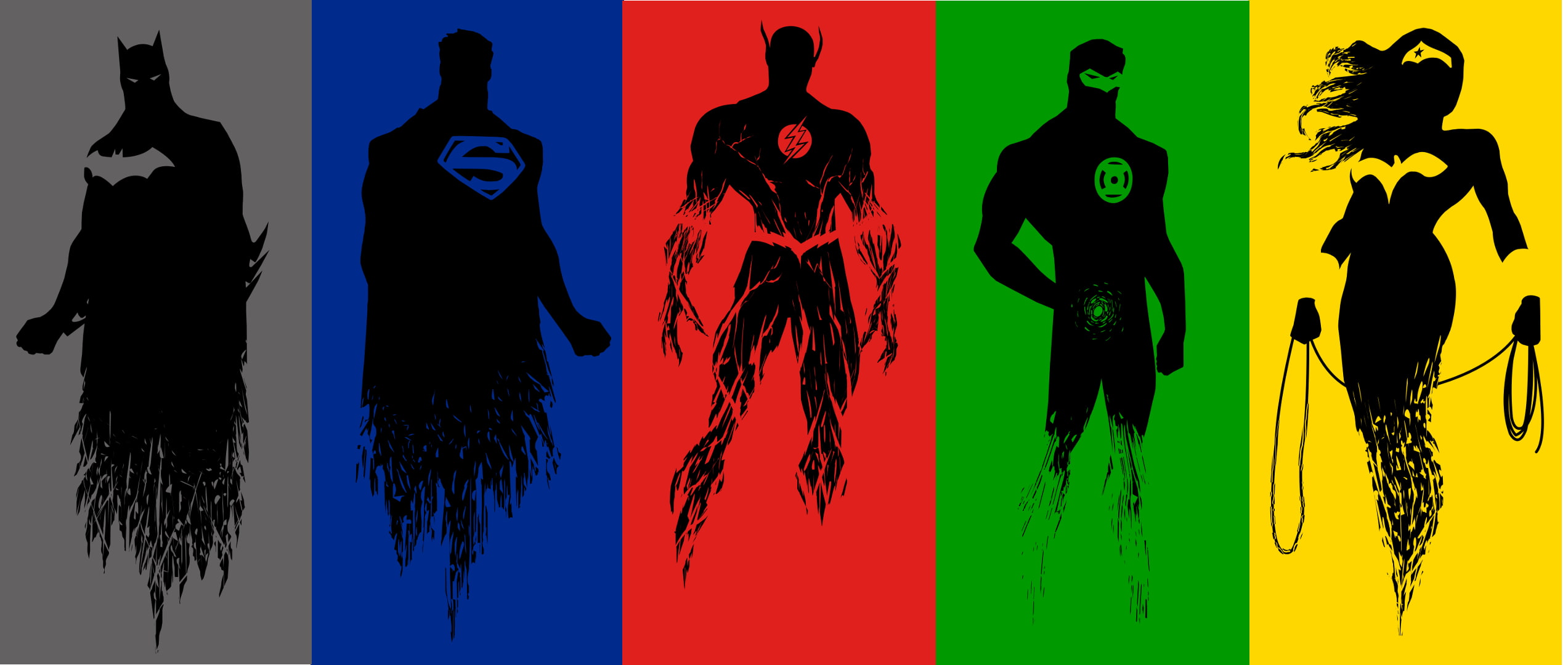 Justice League, hero, Superman, Green Lantern, Flash, DC Comics