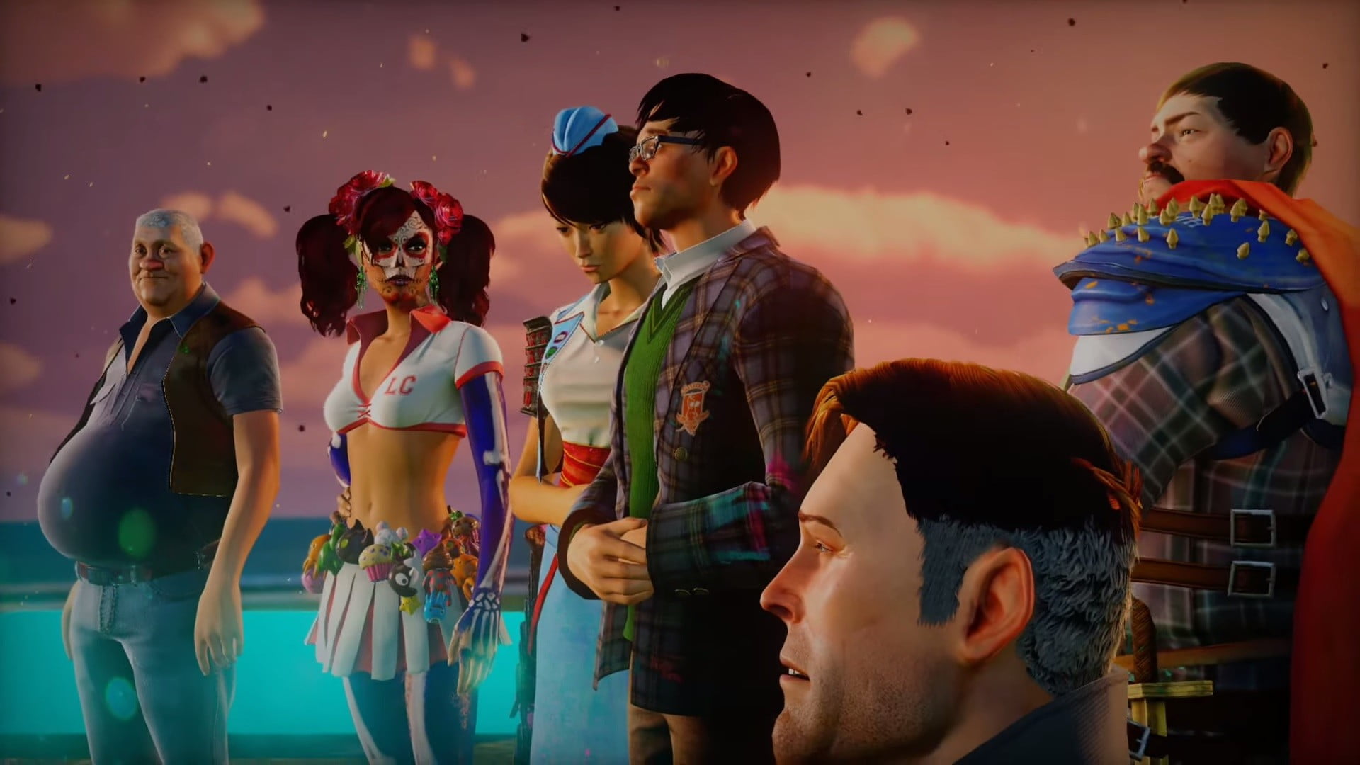 Sunset Overdrive, Xbox One, real people, lifestyles, group of people