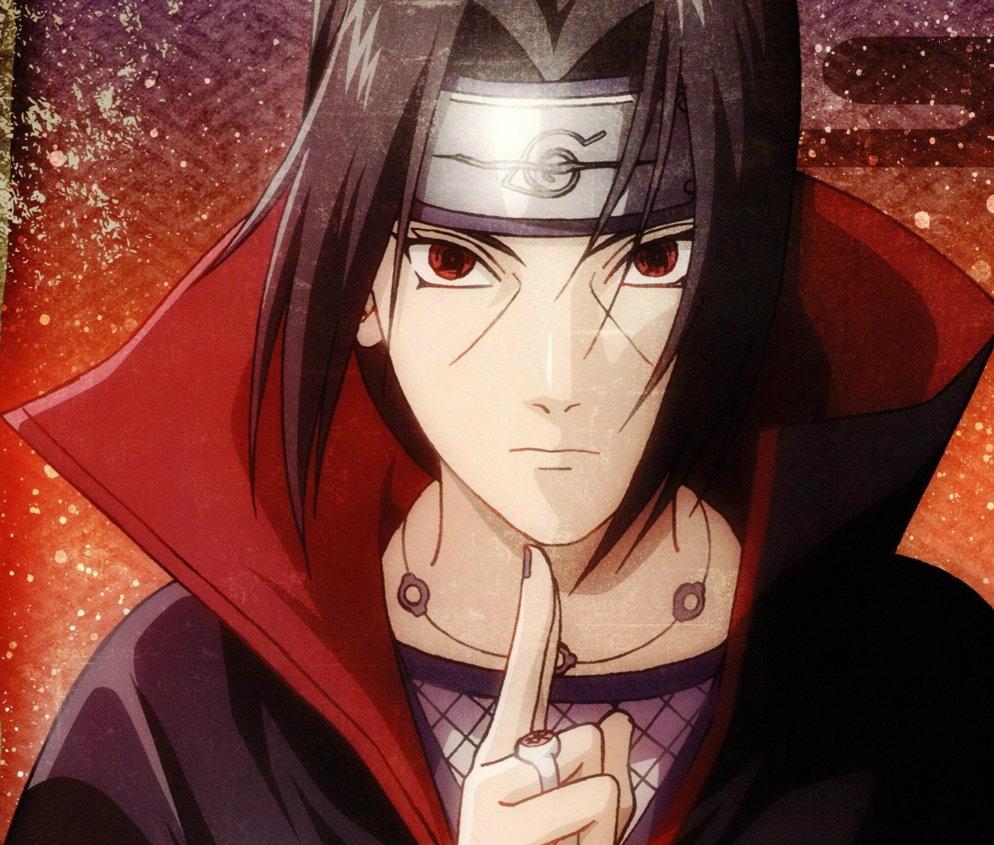 Free download HD wallpaper Uchiha HItachi illustration, portrait