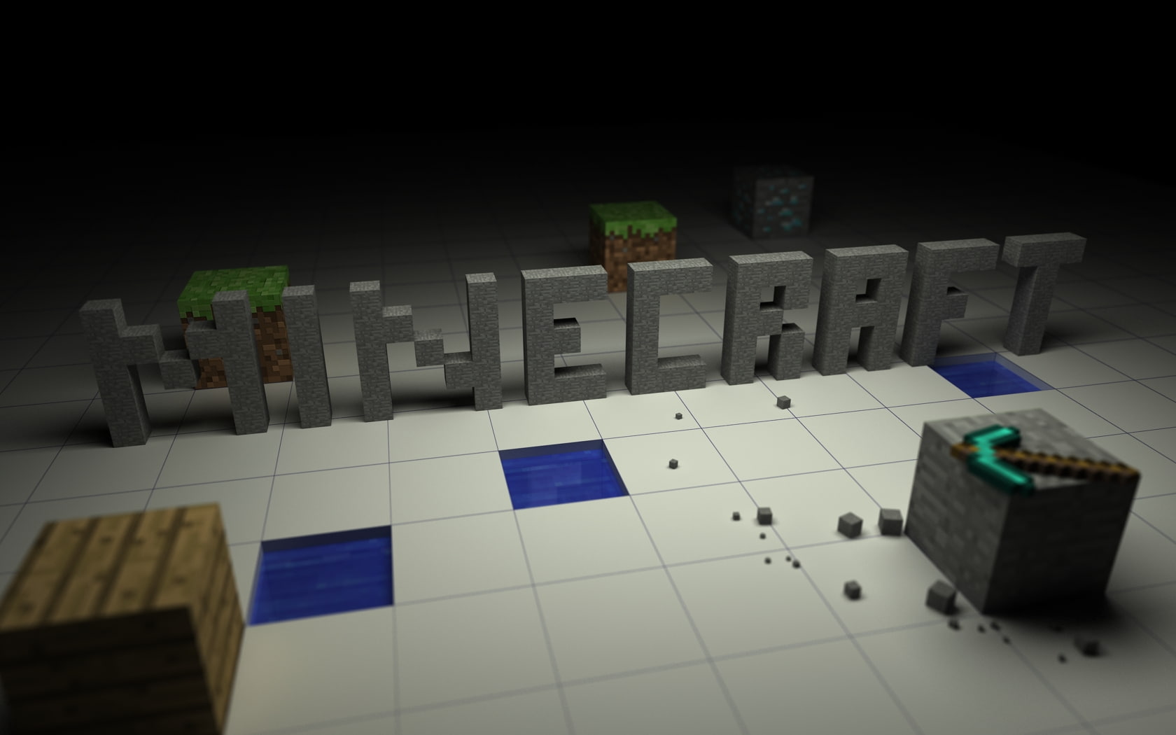 Minecraft Pickaxe Diamond HD, video games