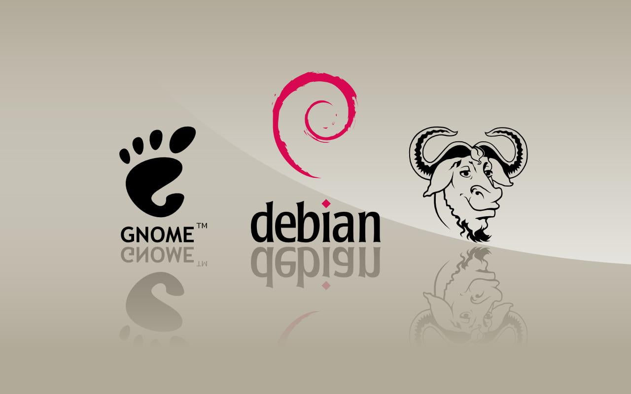 Debian Gnome Gnu, Debian logo, Computers, operating system, communication