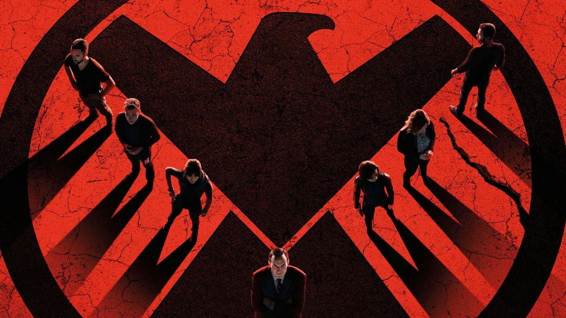 marvels agents of shield, shadow, group of people, high angle view