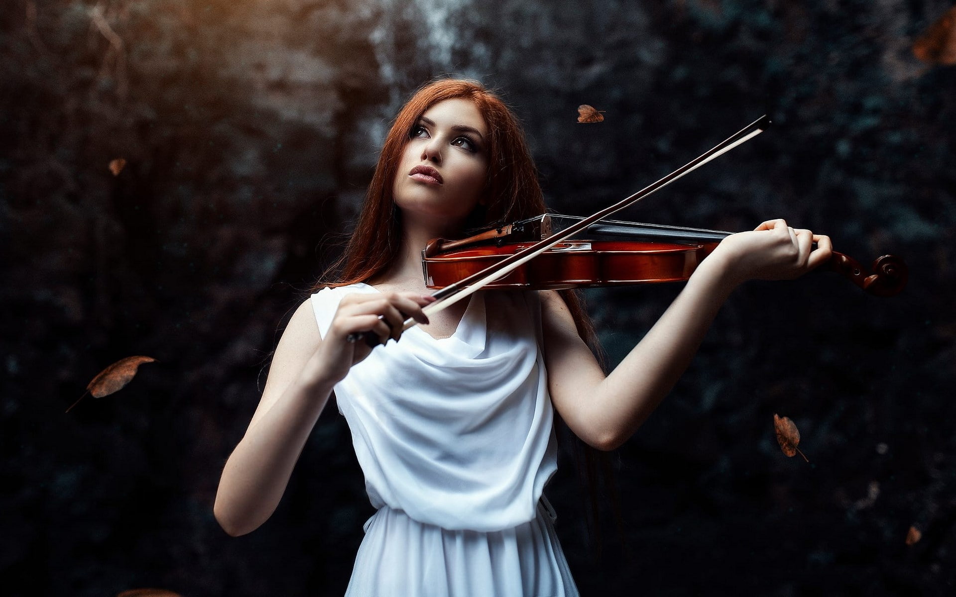 beautiful girl 1920x1200, violin, music, musical instrument